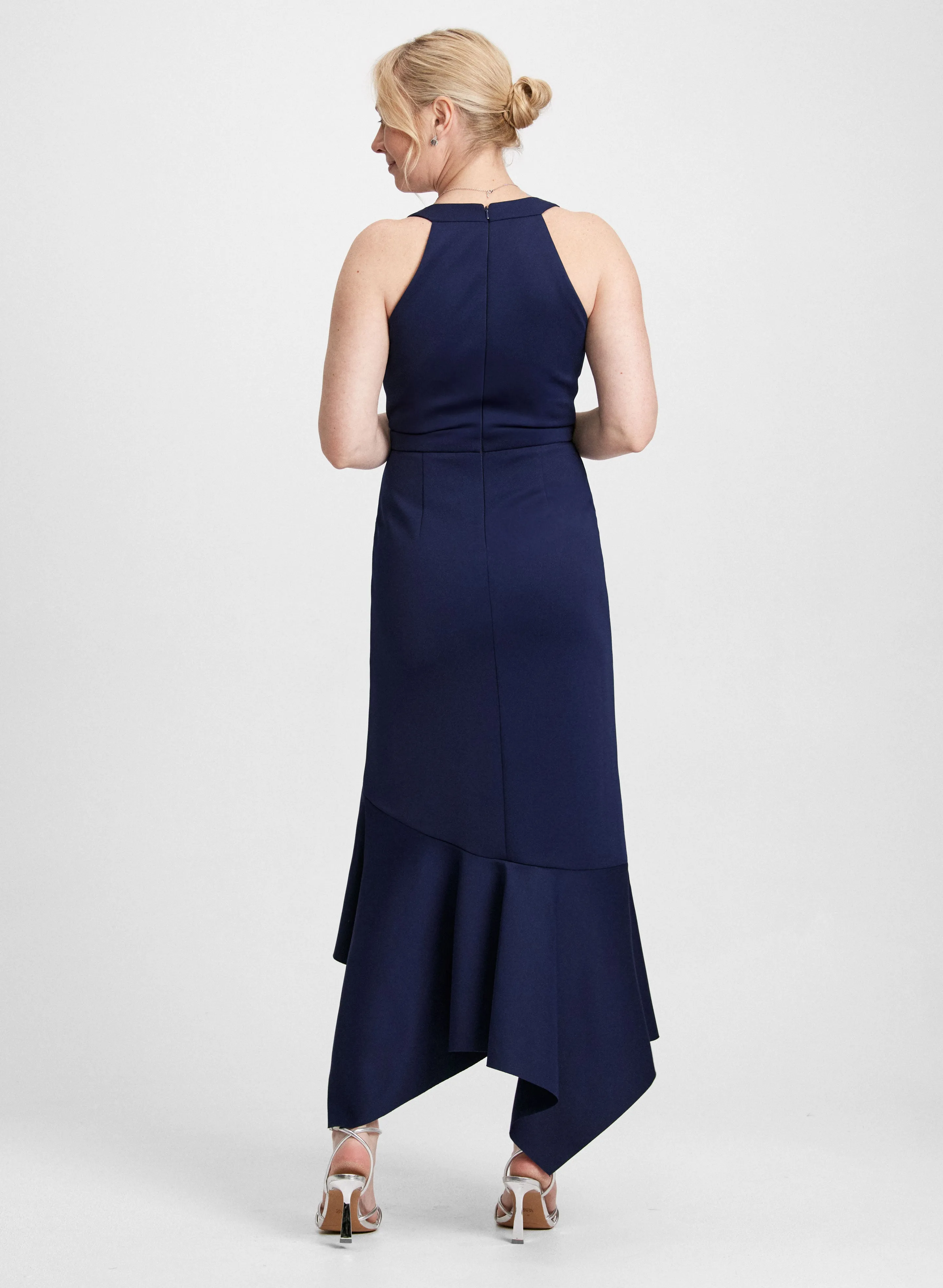 Ruffled Midi Evening Dress sold by Laura product image thumbnail 3