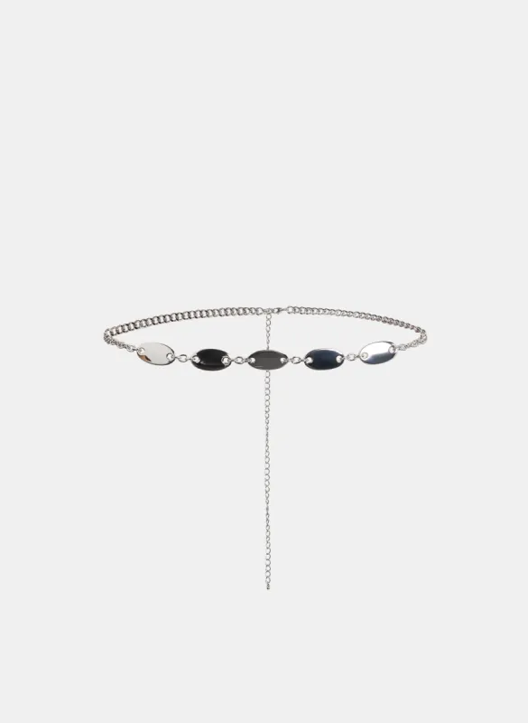 Chain Link Oval Disc Belt sold by Laura
