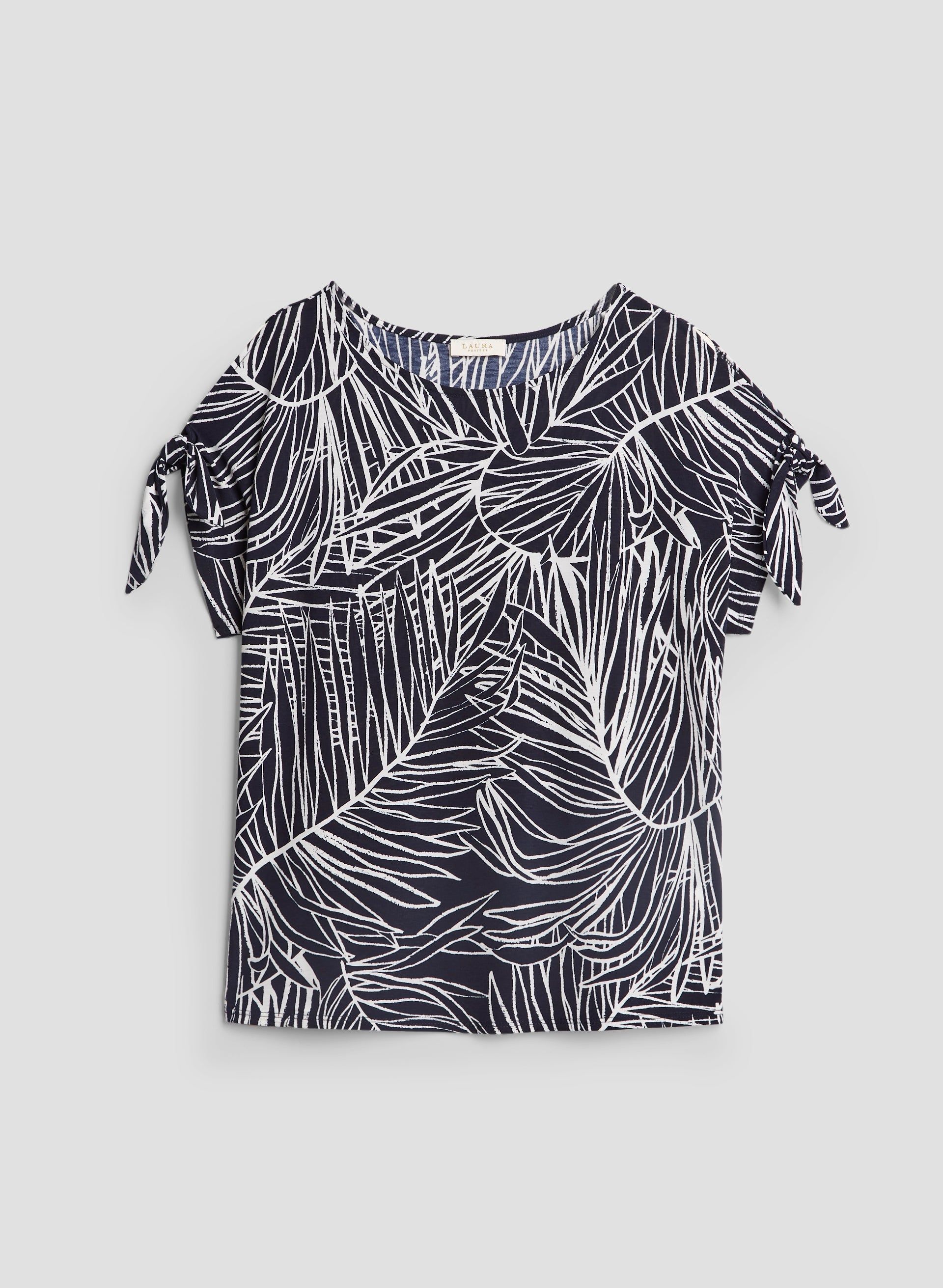 Palm Leaf Print Top sold by Laura product image thumbnail 5