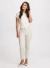 Stud Detail T-Shirt & Ankle-Length Pants sold by Laura