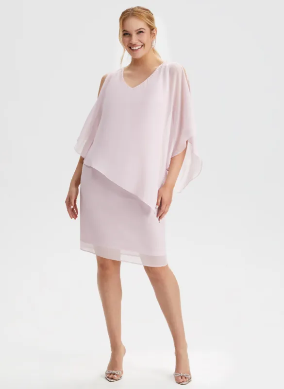 Beaded Poncho Dress sold by Laura