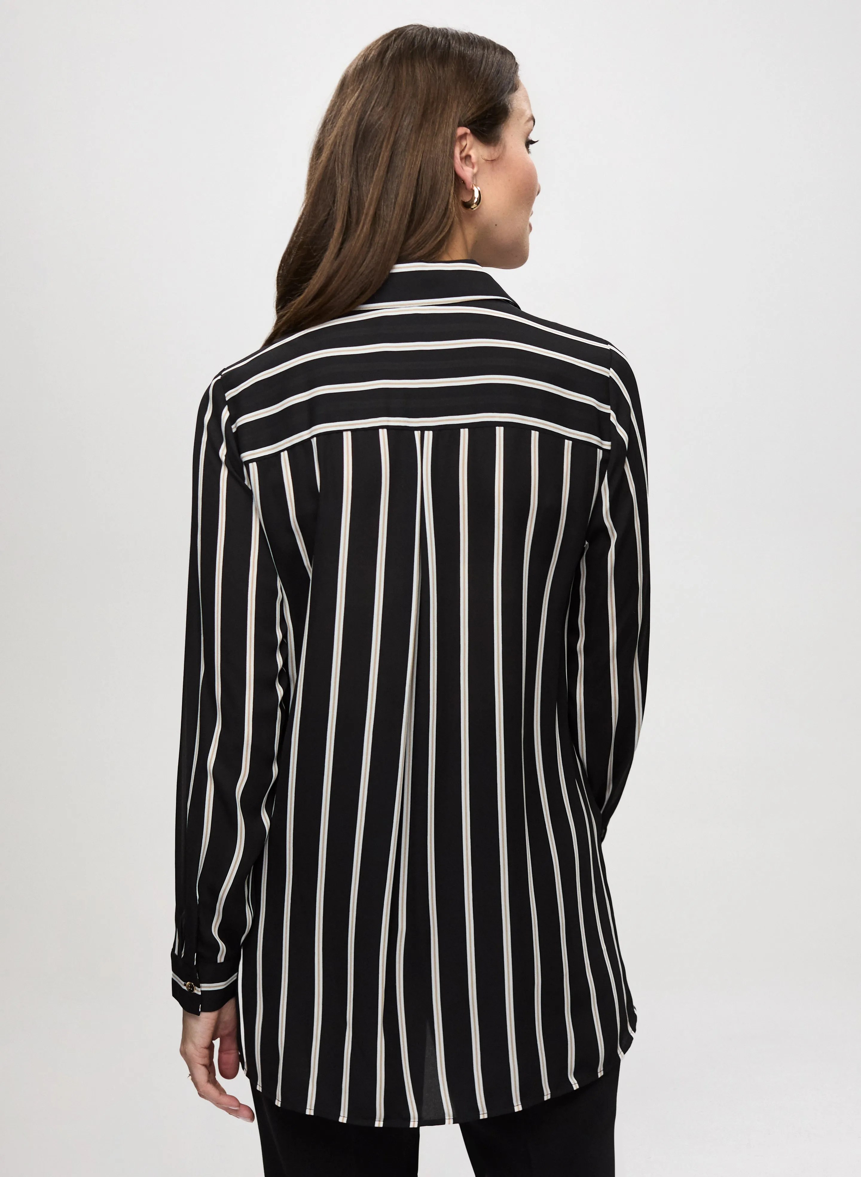Stripe Print Blouse sold by Laura product image thumbnail 4