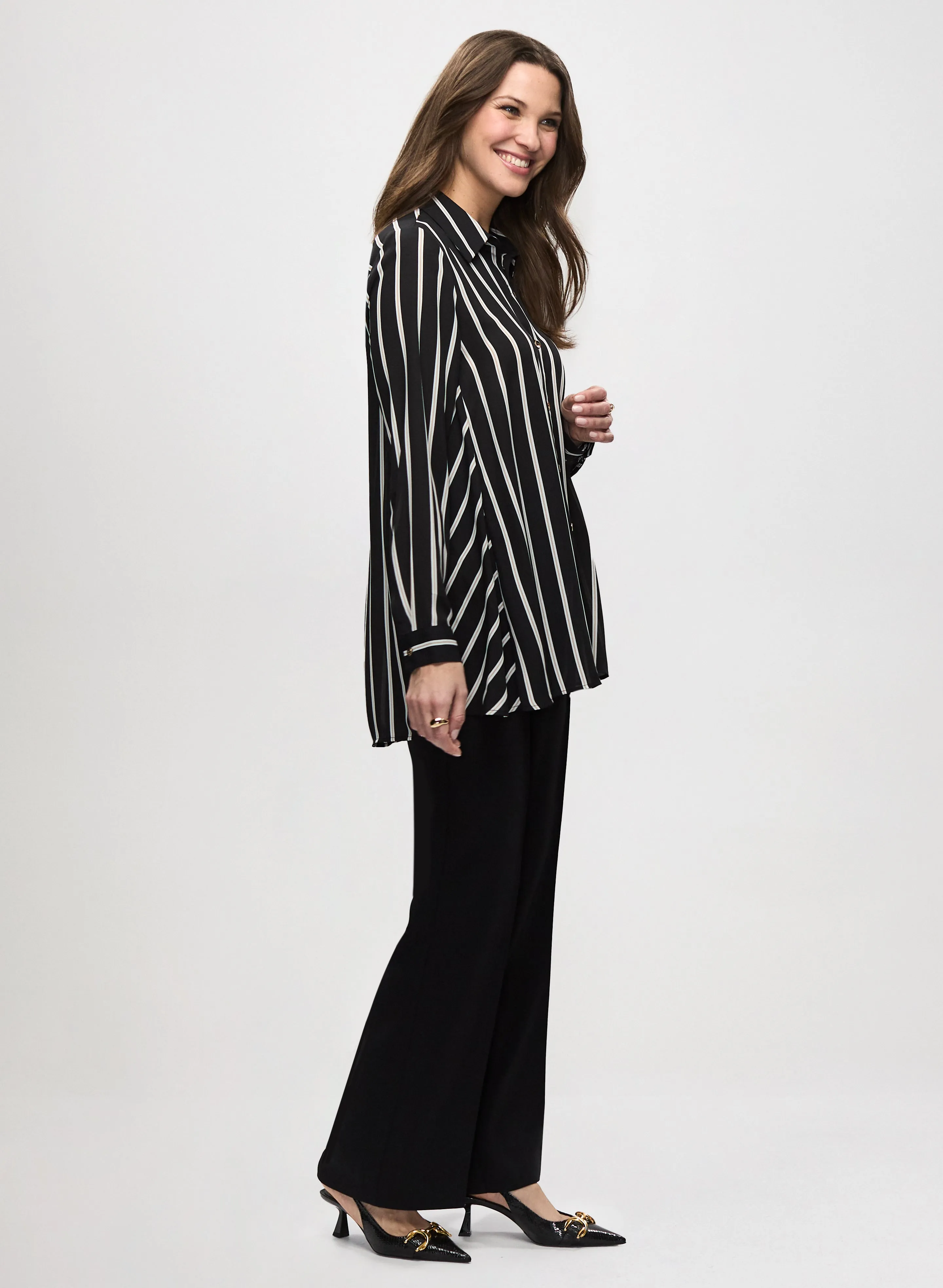 Stripe Print Blouse sold by Laura product image thumbnail 5