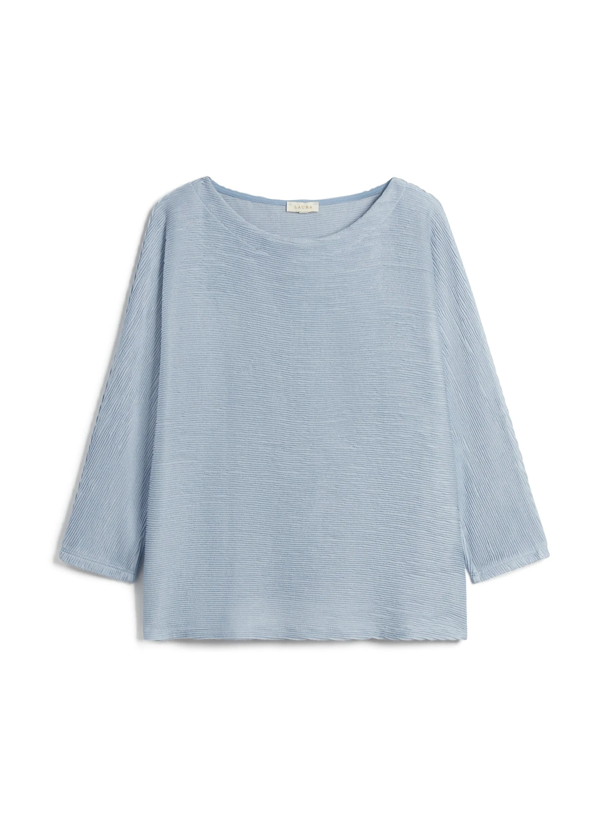 3/4 Sleeve Ottoman Stitch Top sold by Laura product image thumbnail 5