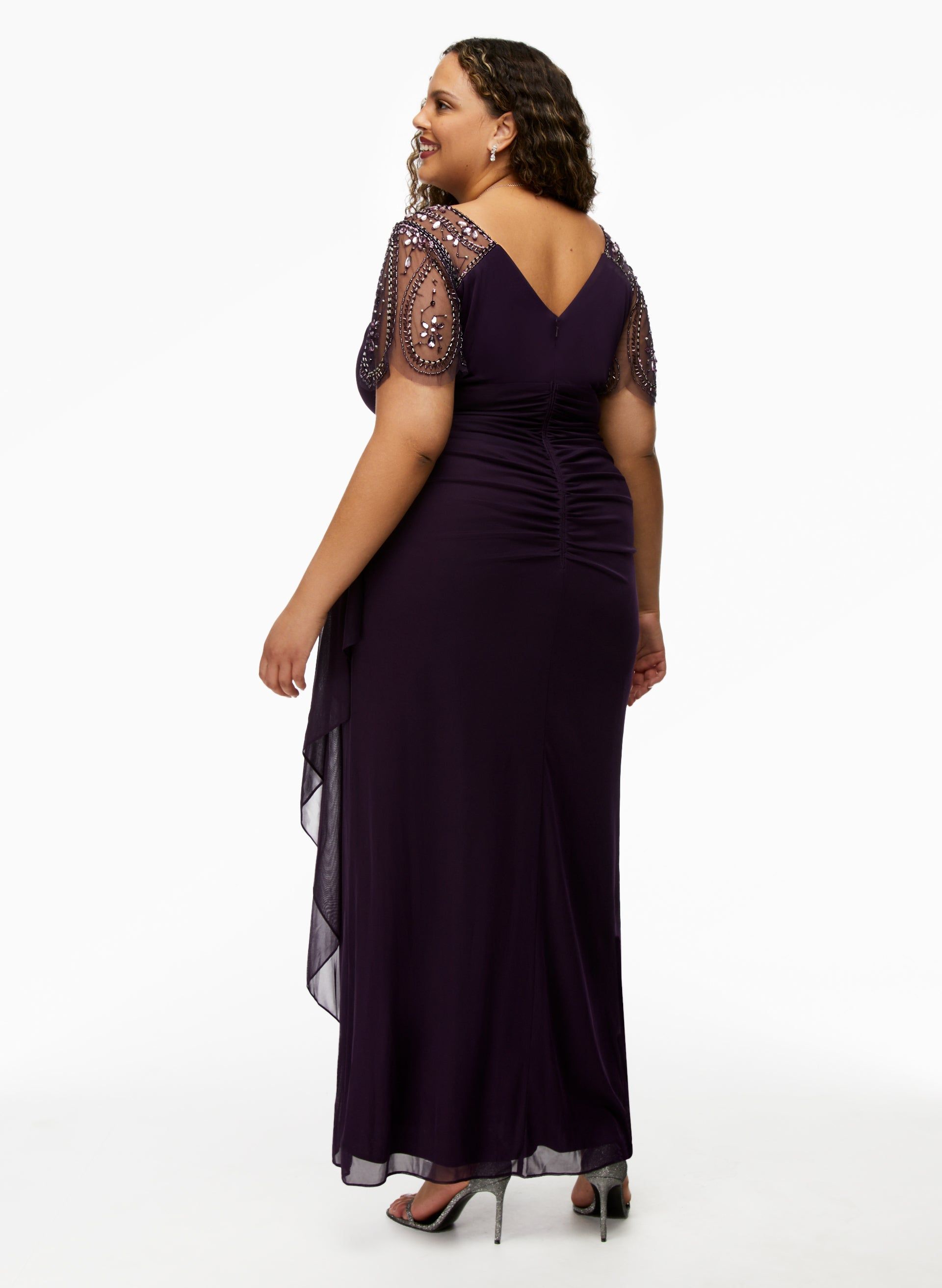 Embellished Sleeve Dress sold by Laura product image thumbnail 2