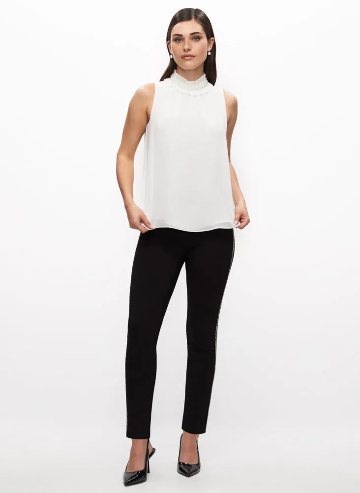 Sleeveless Top & Striped Pant sold by Laura