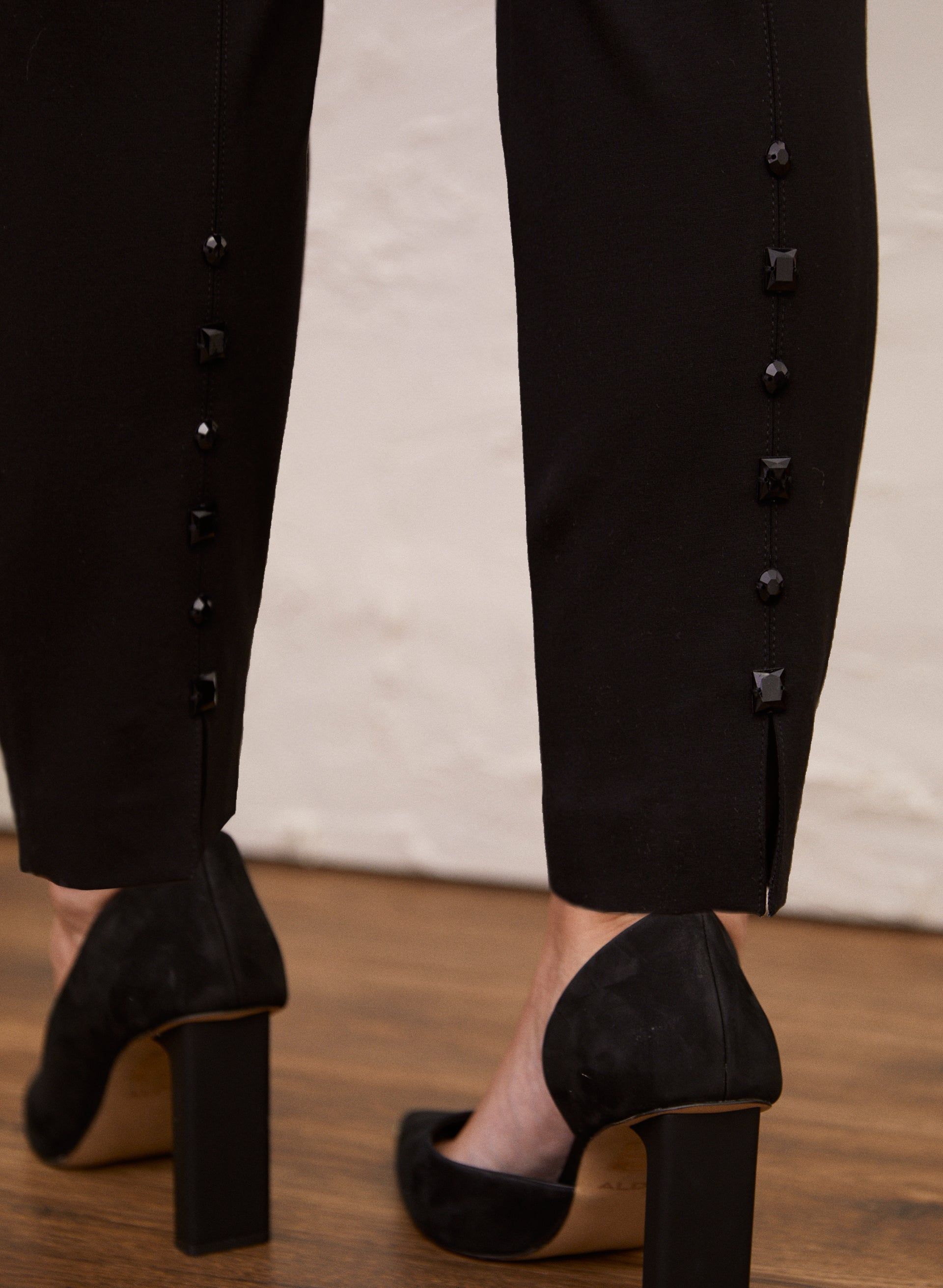 Pull-On Rhinestone Detail Pants sold by Laura product image thumbnail 2