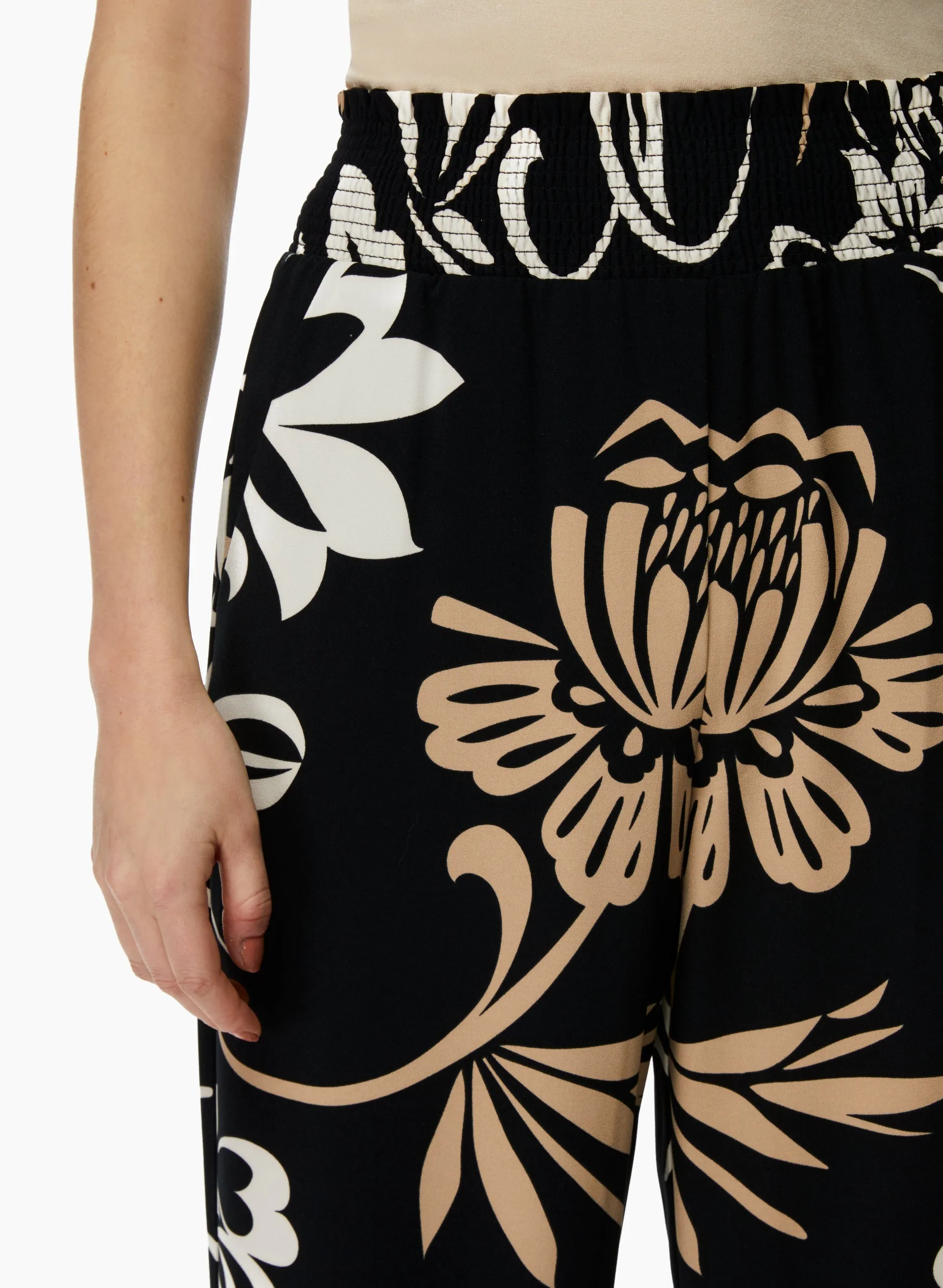 Floral Print Wide Leg Pants sold by Laura product image thumbnail 4