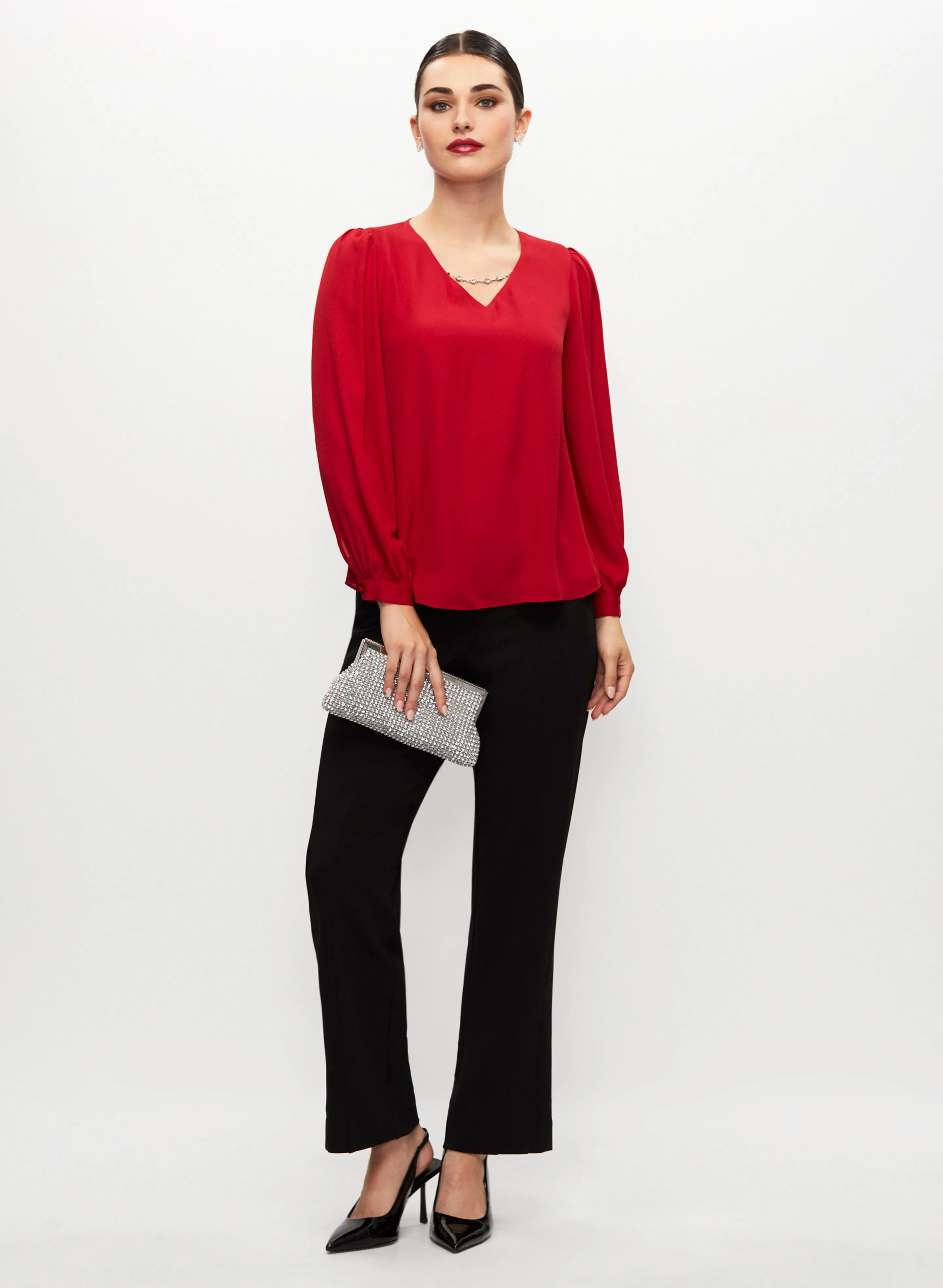 Side Zip Wide Leg Pants sold by Laura product image thumbnail 3