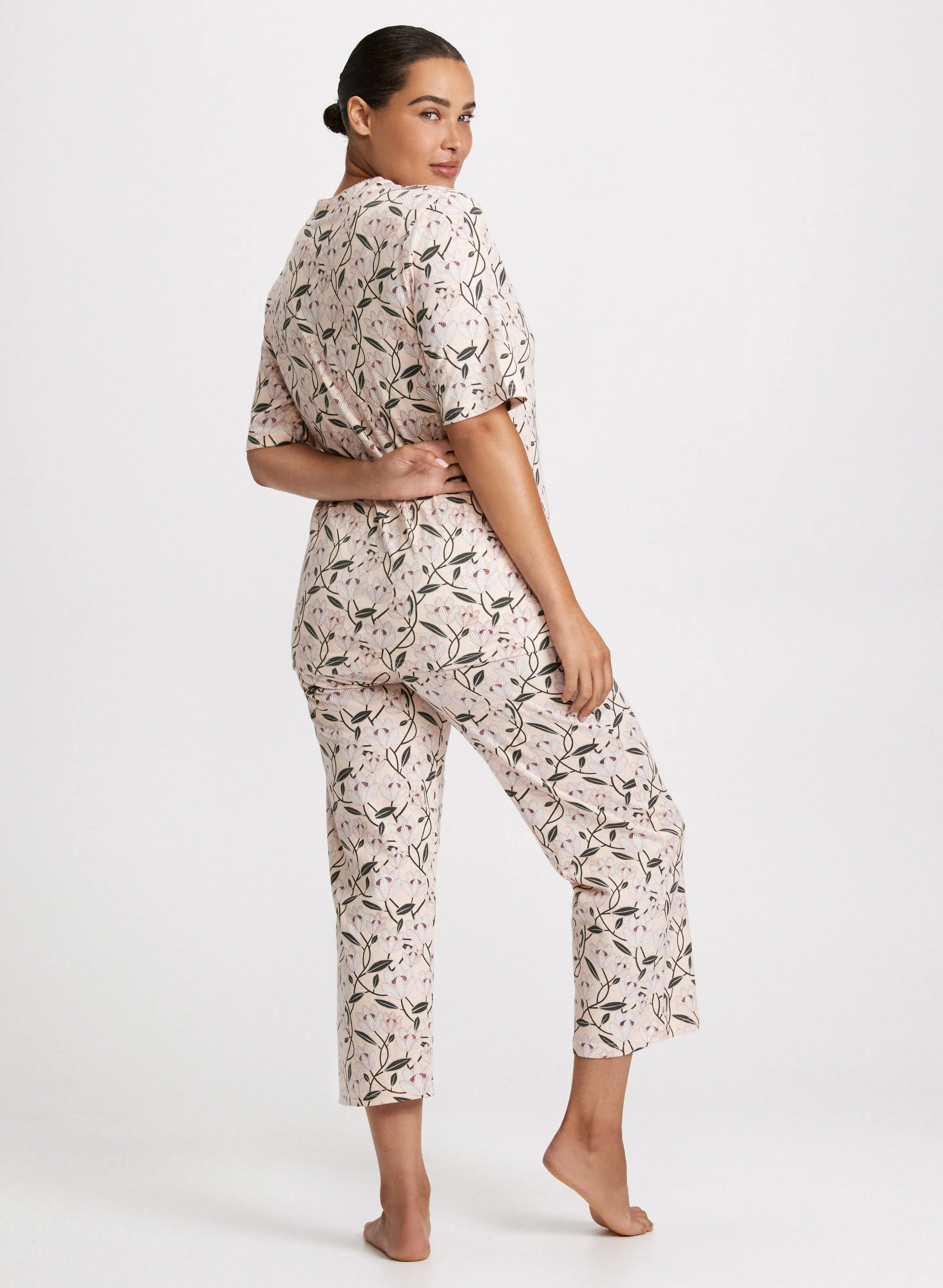 Mixed Print Pyjama Set sold by Laura product image thumbnail 2