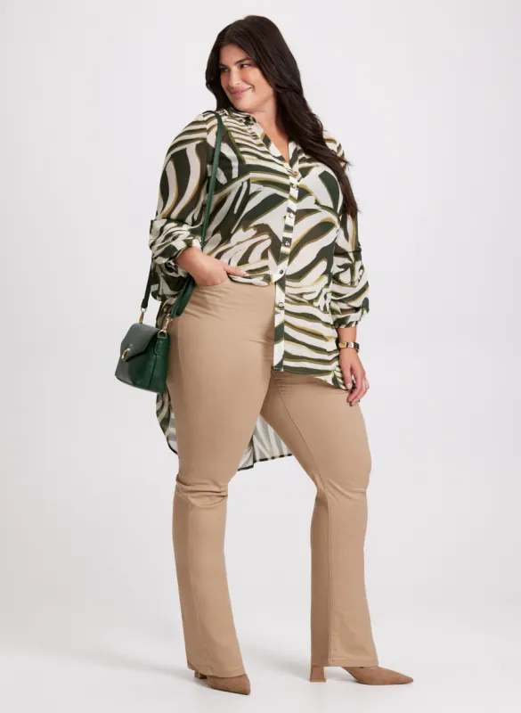 Chiffon Blouse & Slim Leg Jeans sold by Laura