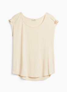 Ruffle Detail Short Sleeve Tee sold by Laura