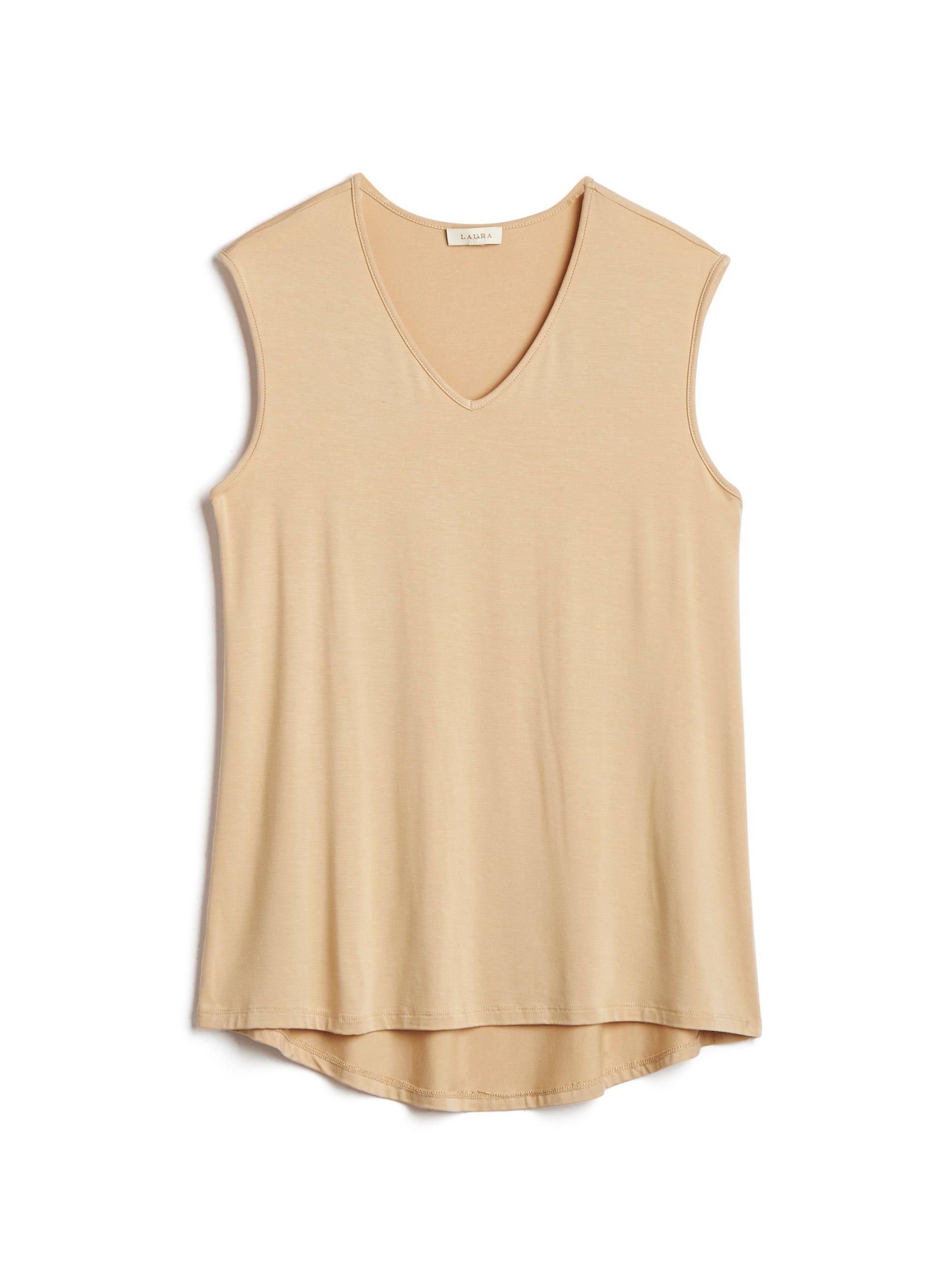 Sleeveless V-Neck Top sold by Laura product image thumbnail 2