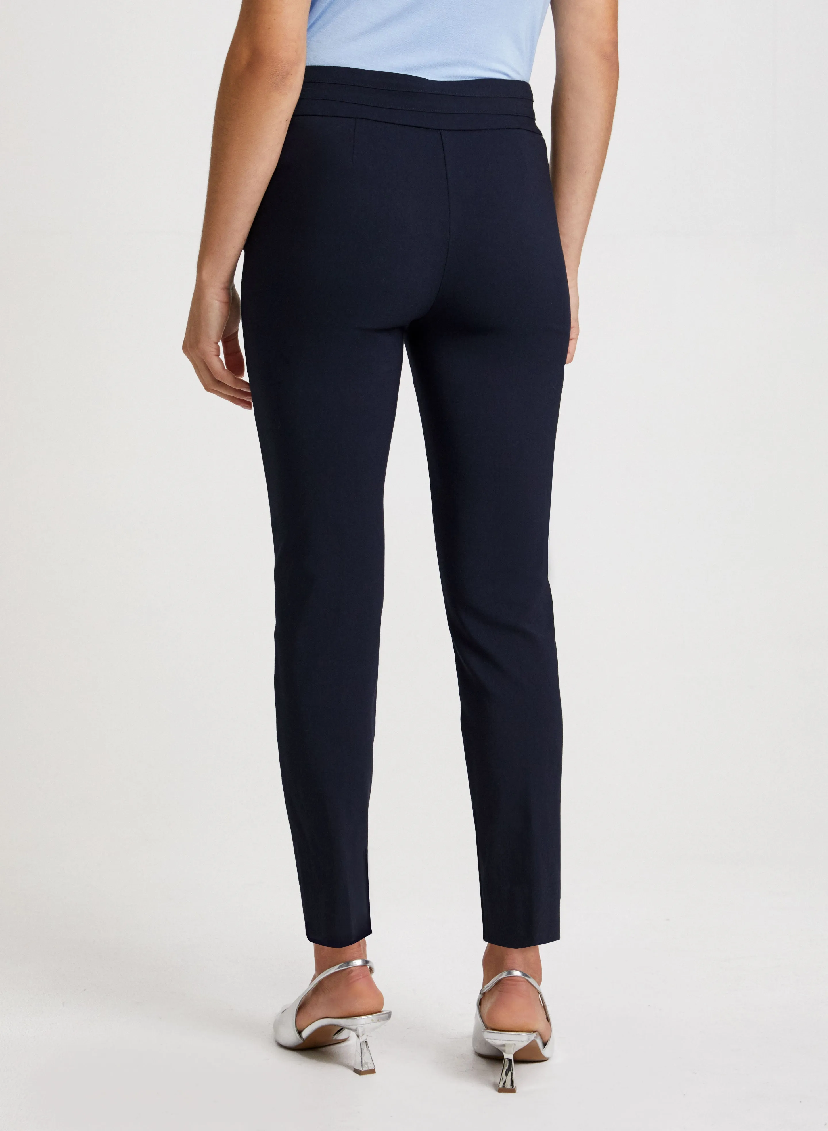 Slim Leg Pull-on Bengaline Pants sold by Laura product image thumbnail 2