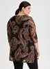 Split Front Paisley Top sold by Laura