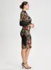 Floral Print Long Sleeve Dress sold by Laura