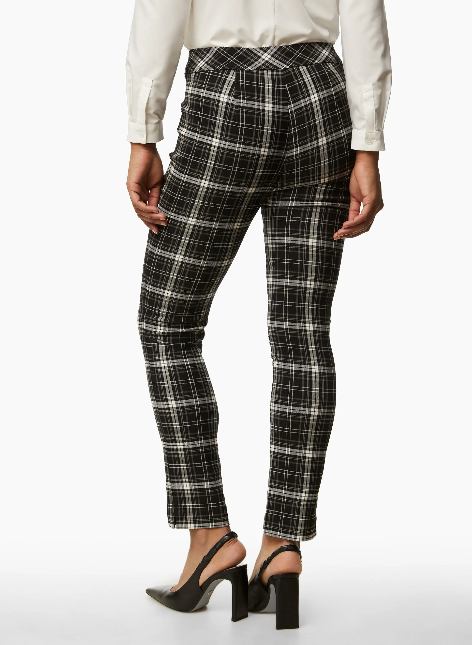 Charlie B - Plaid Print Pull-On Pants sold by Laura product image thumbnail 2