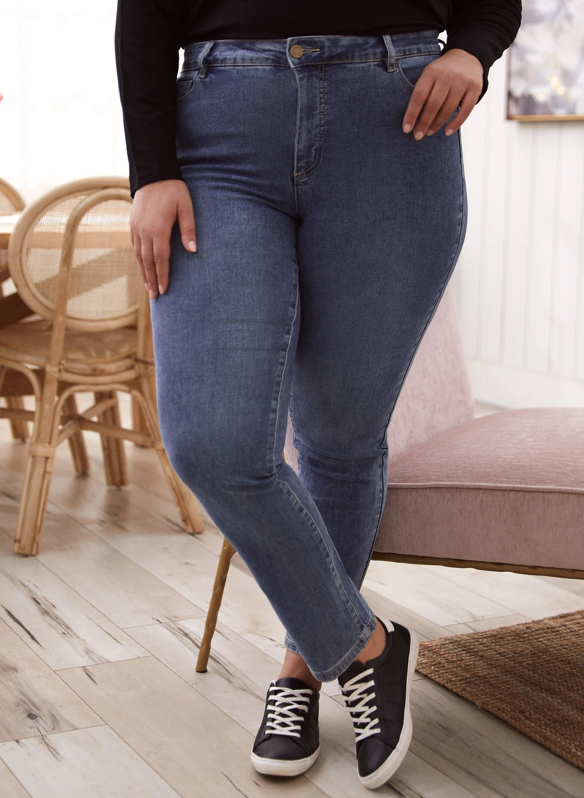 Straight Leg Jeans sold by Laura