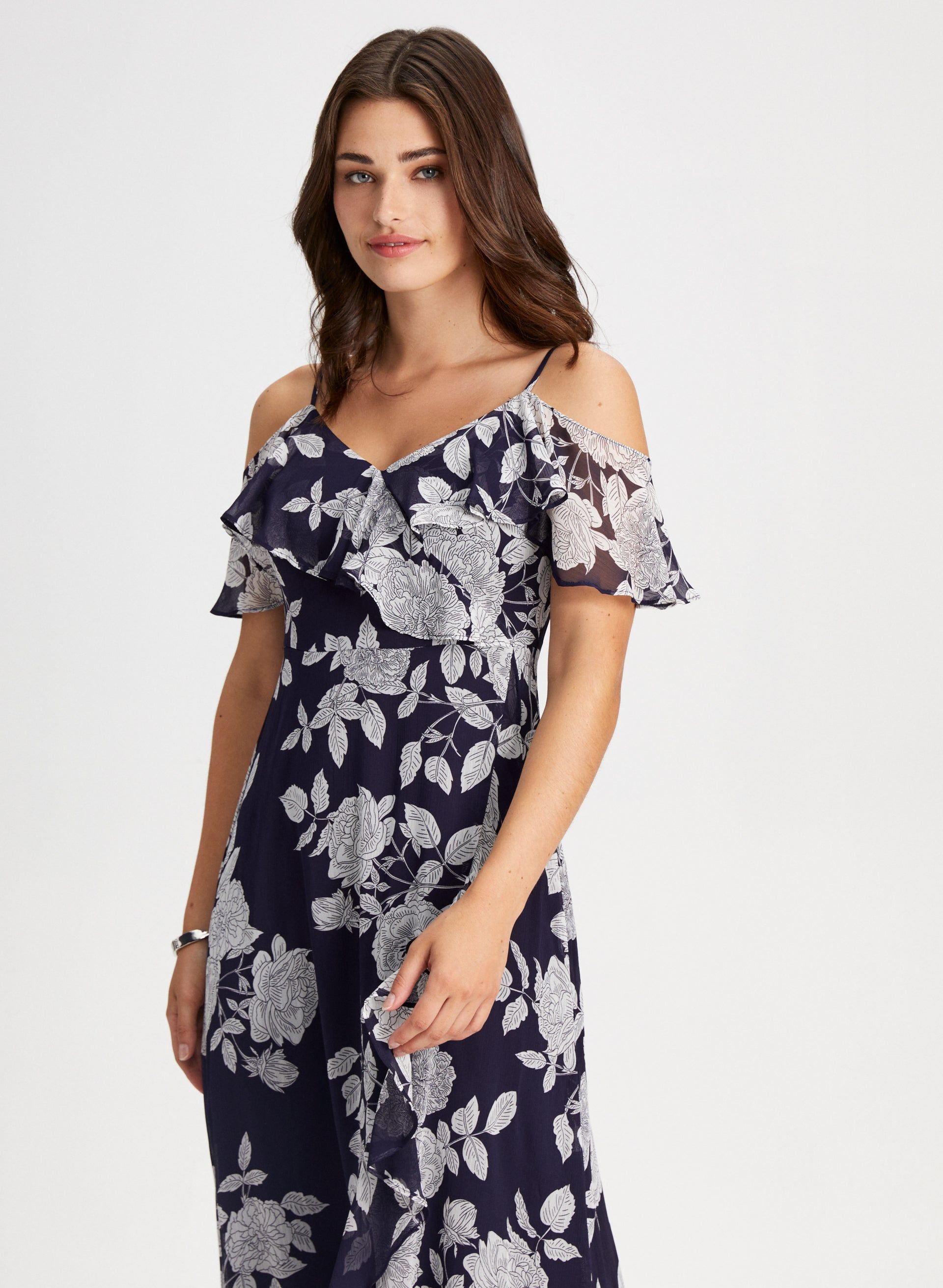 Floral Ruffle Detail Dress sold by Laura product image thumbnail 5