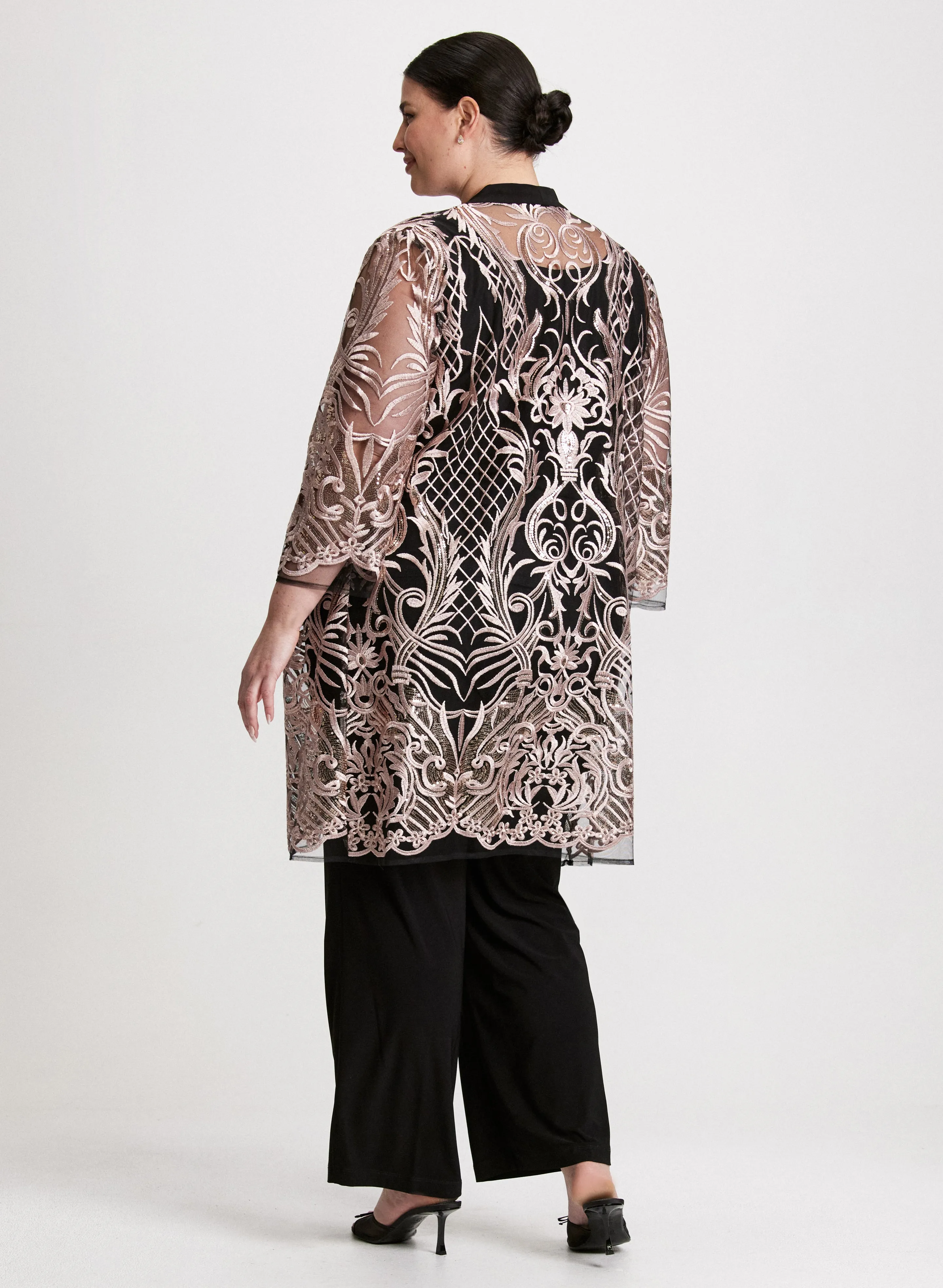 Sequin Jacket, Top & Pant Set sold by Laura product image thumbnail 3