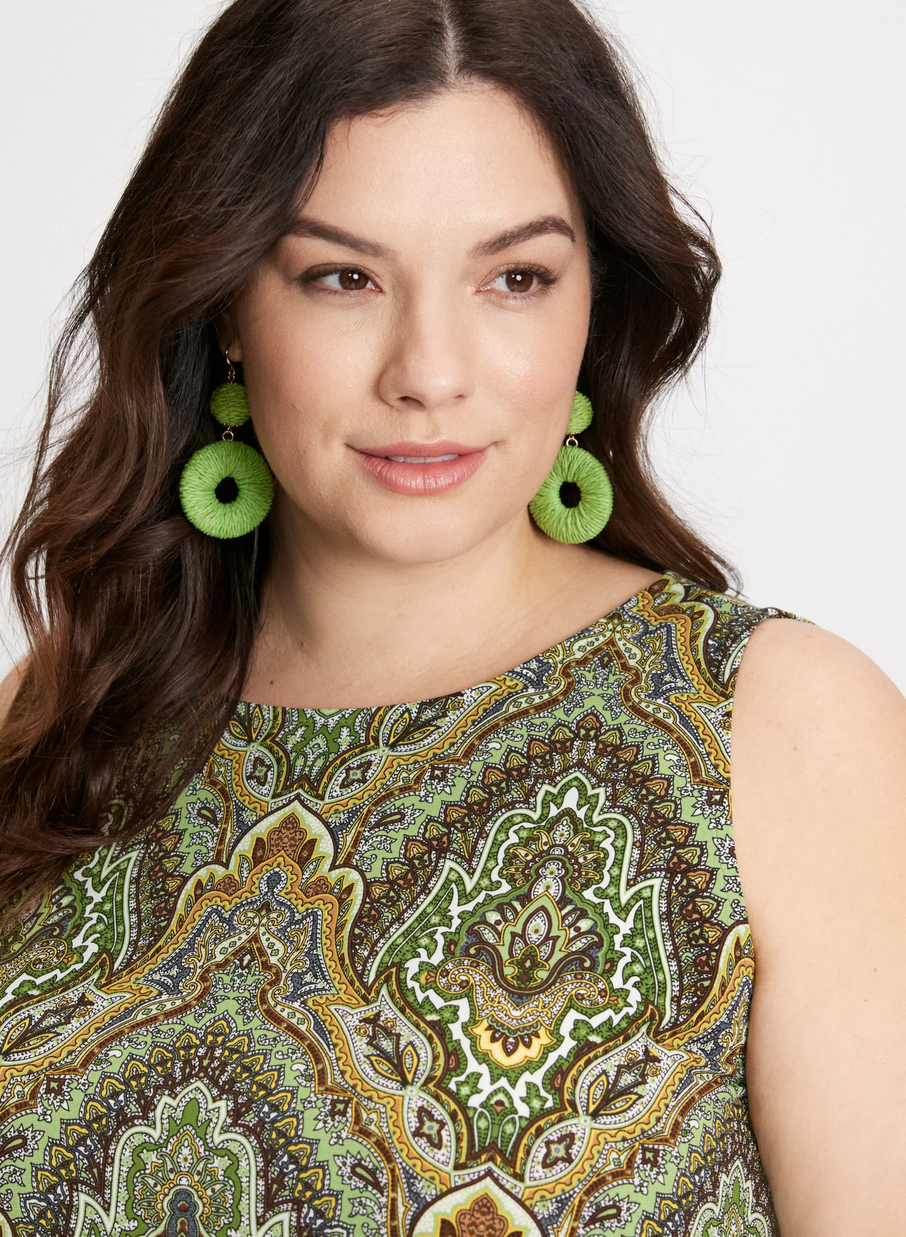 Sleeveless Paisley Top sold by Laura product image thumbnail 4