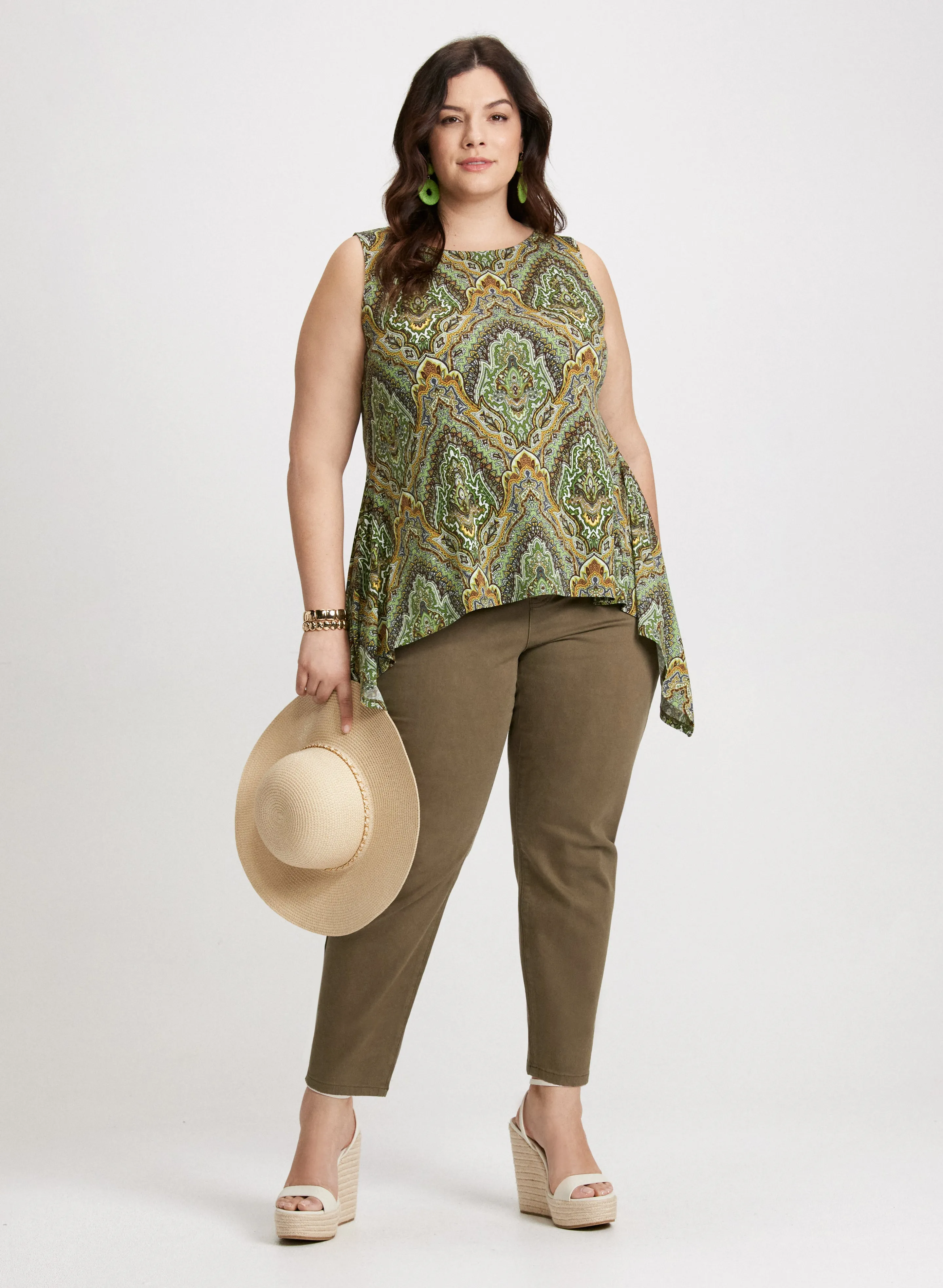 Sleeveless Paisley Top sold by Laura product image thumbnail 2