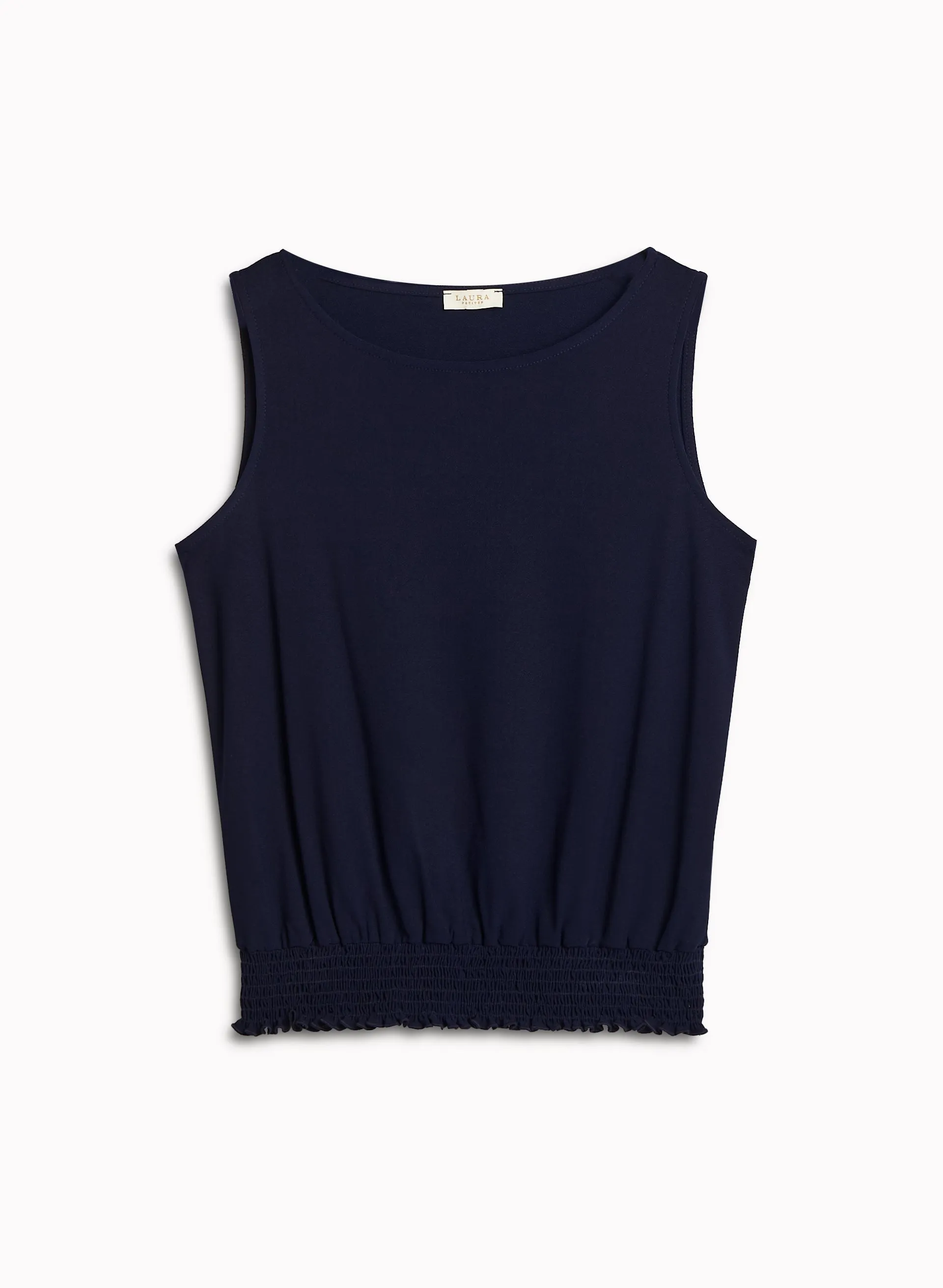 Smocked Hem Sleeveless Top sold by Laura product image thumbnail 5
