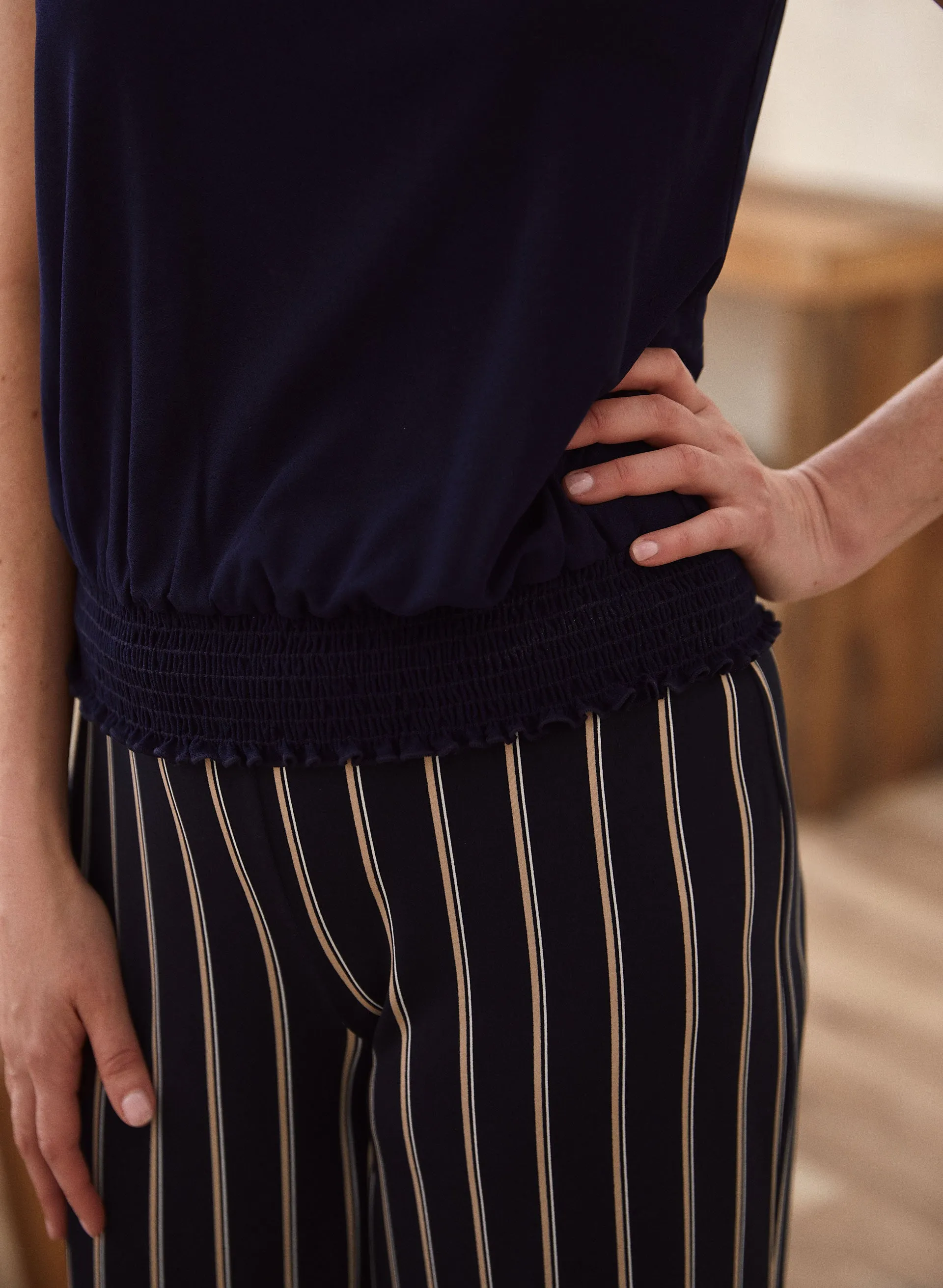 Smocked Hem Sleeveless Top sold by Laura product image thumbnail 2