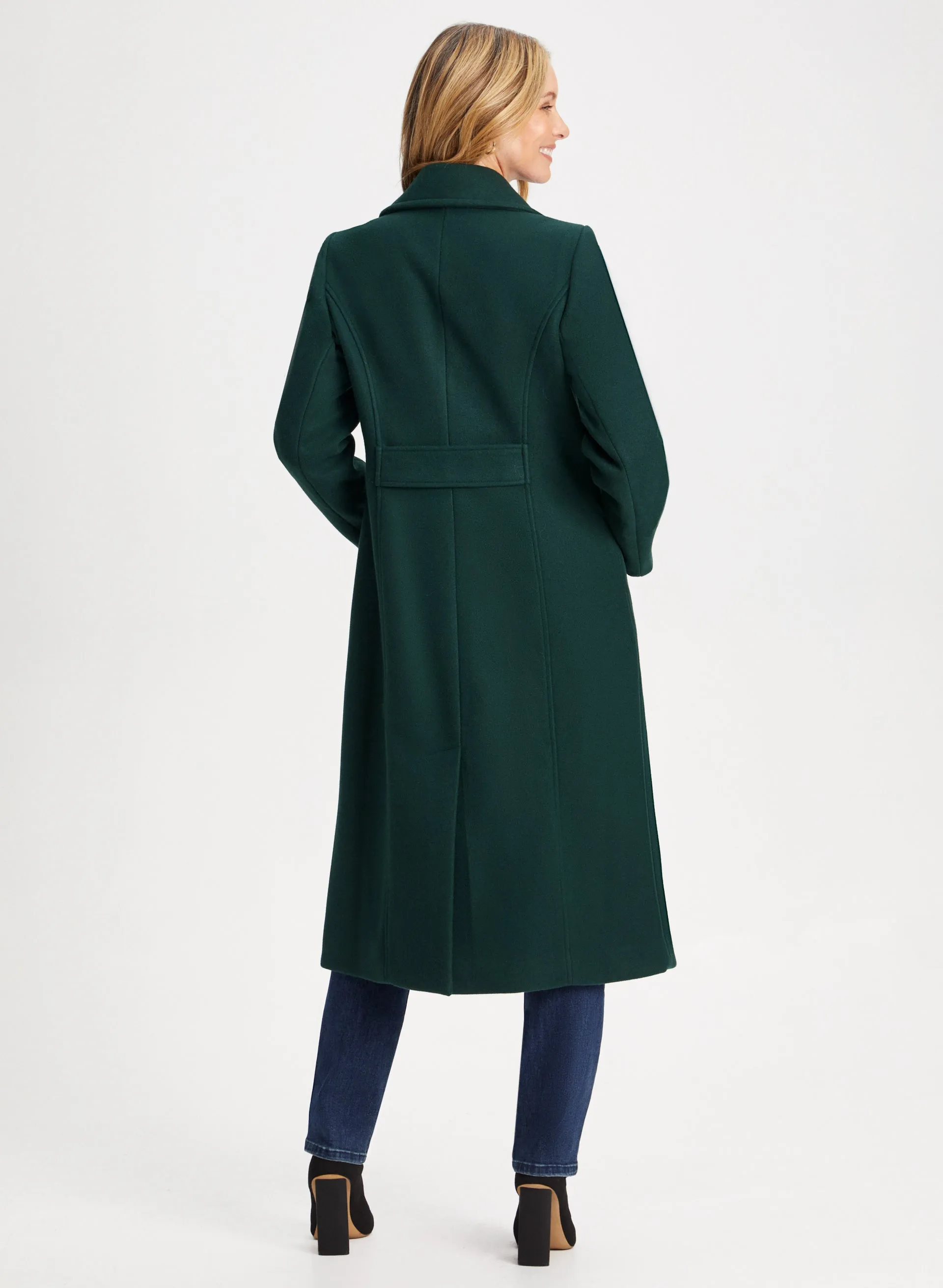 Stretch Wool Blend Coat sold by Laura product image thumbnail 4
