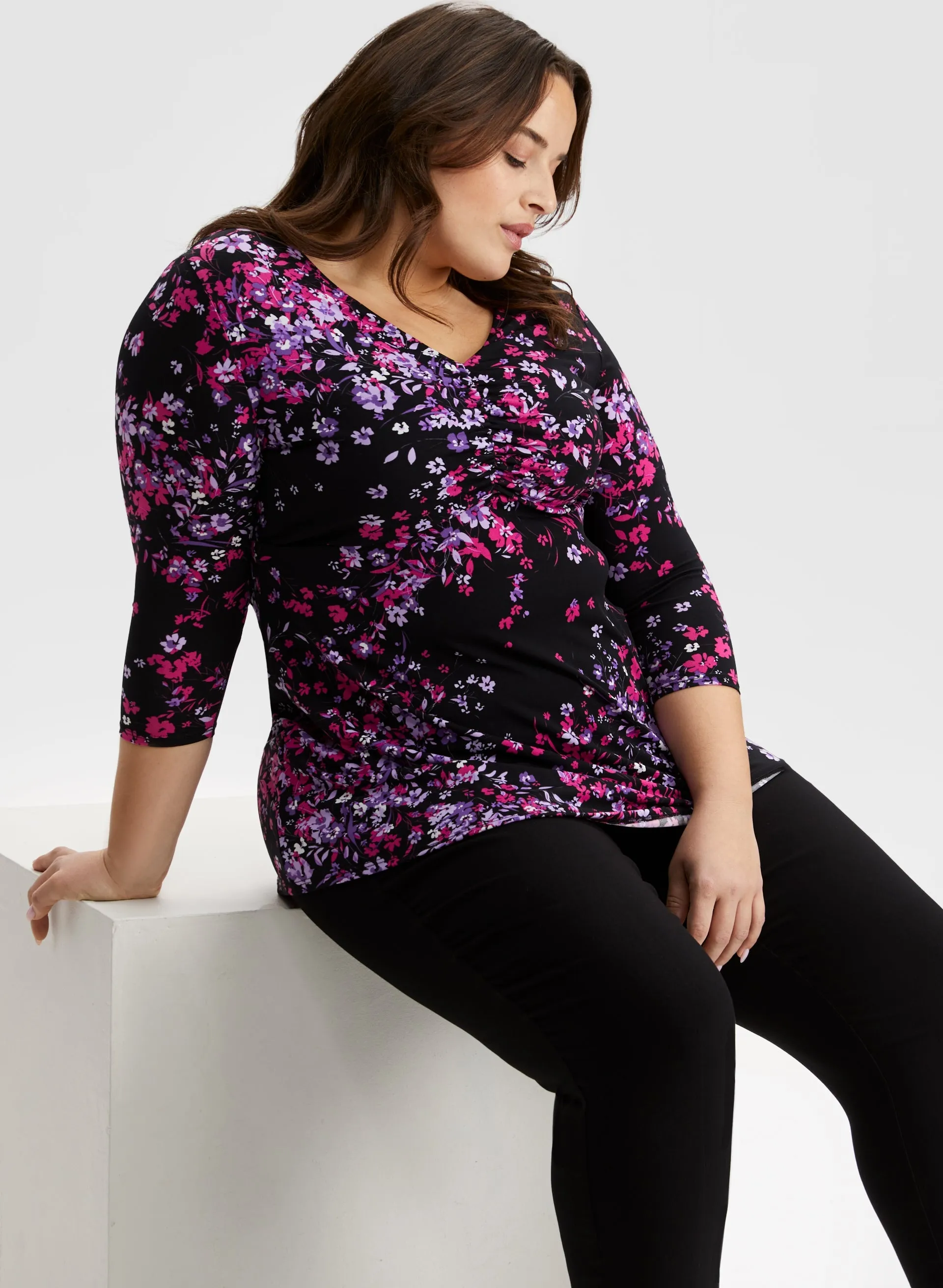 Floral Print Top sold by Laura product image thumbnail 5