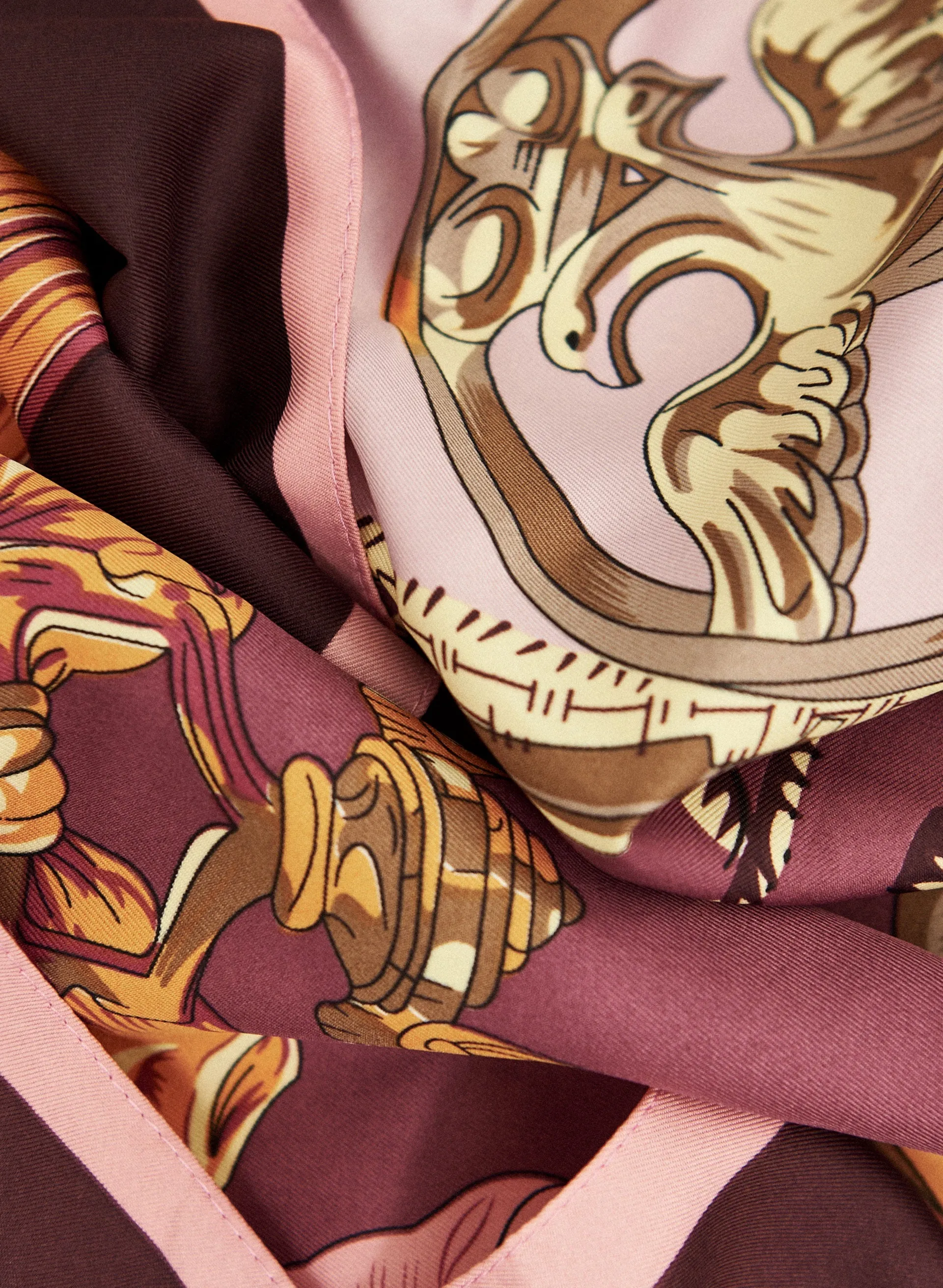 Printed Square Scarf sold by Laura product image thumbnail 2