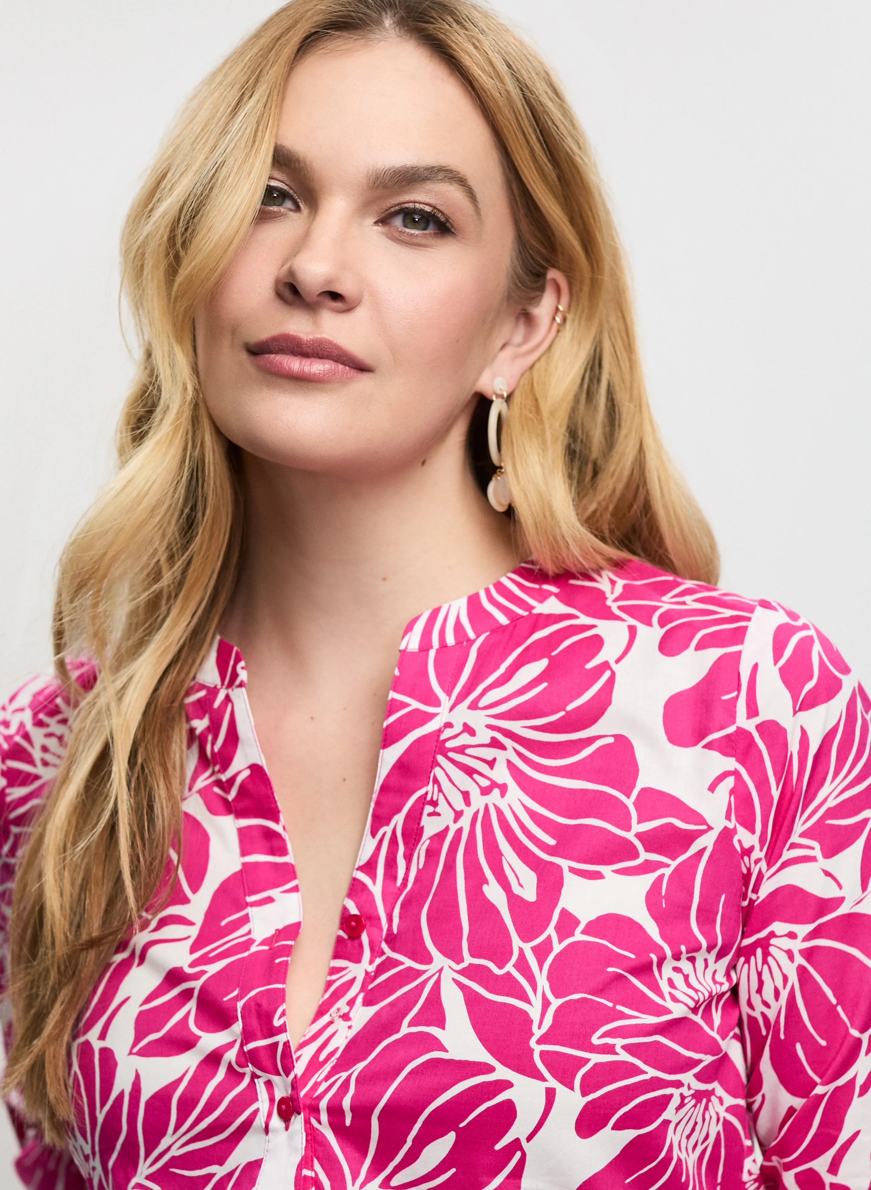 Tie-Front Floral Blouse sold by Laura product image thumbnail 4
