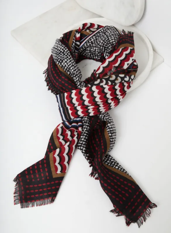 Abstract Print Scarf sold by Laura