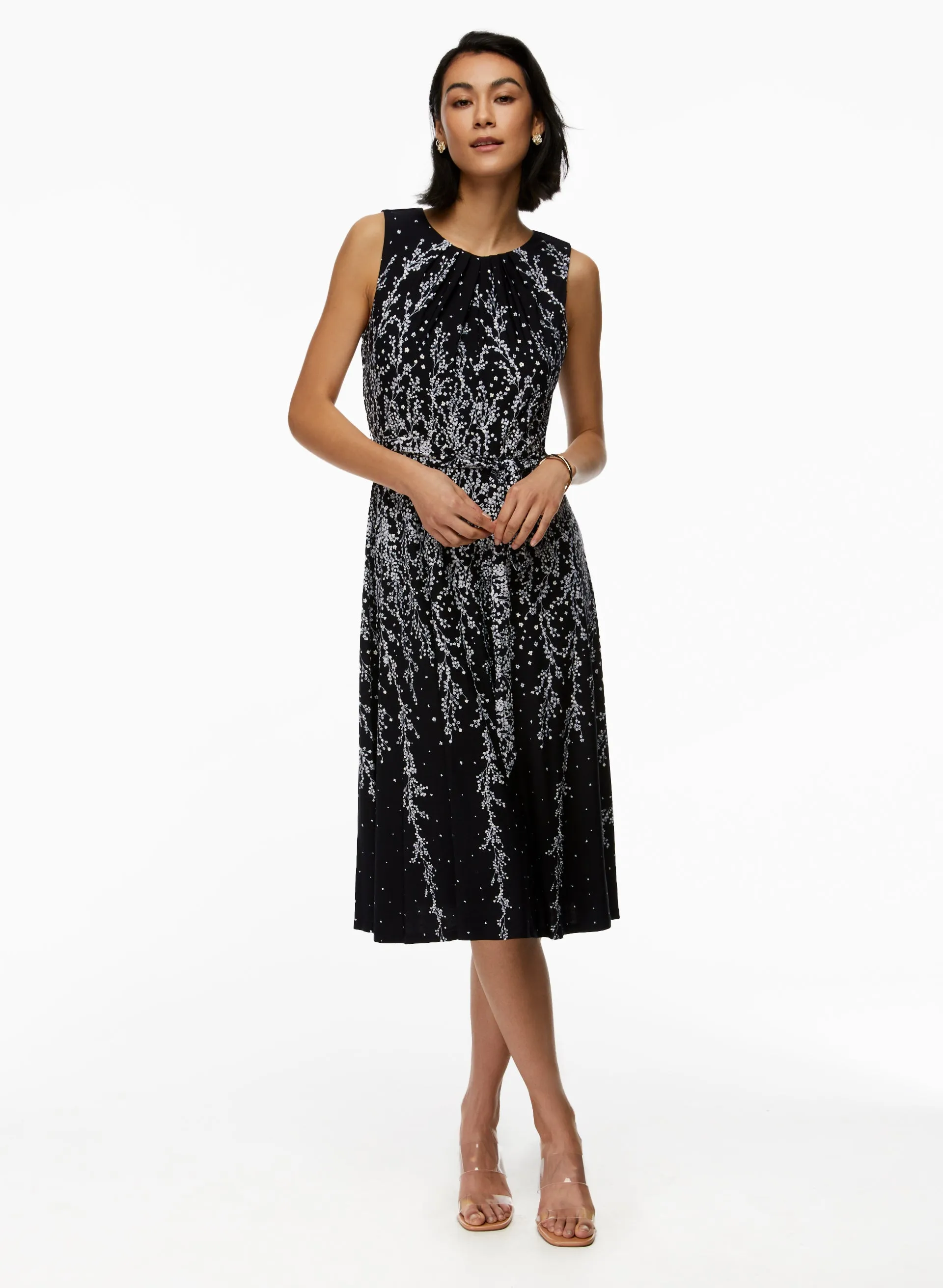 Floral Print Midi Dress sold by Laura