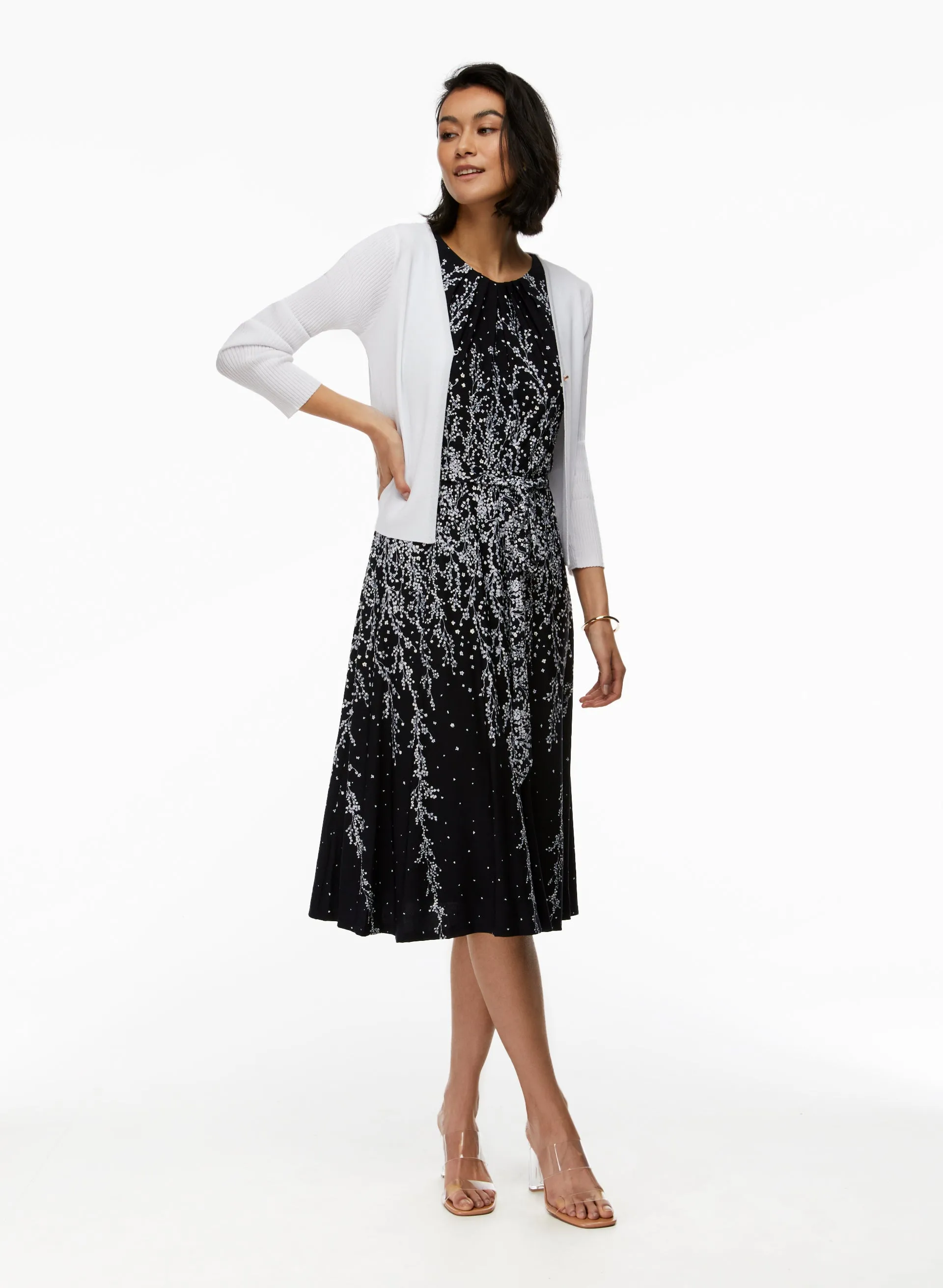 Floral Print Midi Dress sold by Laura product image thumbnail 3