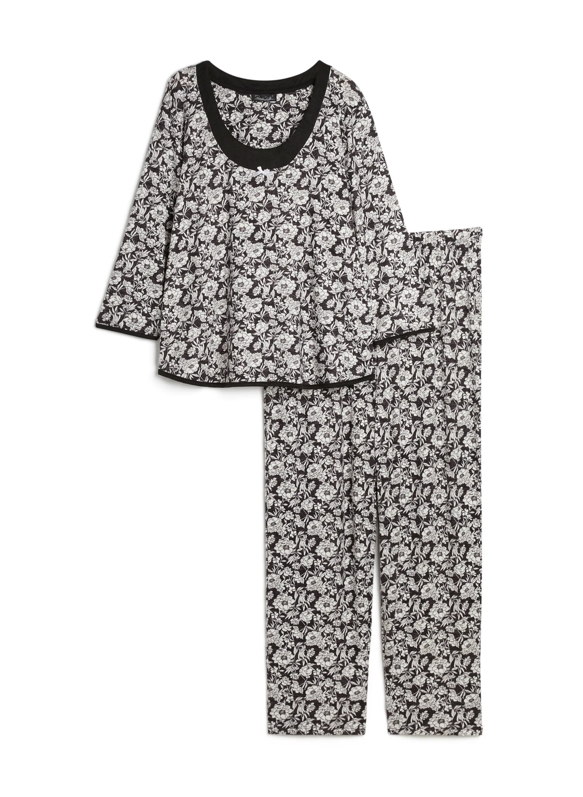 Floral Print Pyjama Set sold by Laura product image thumbnail 5