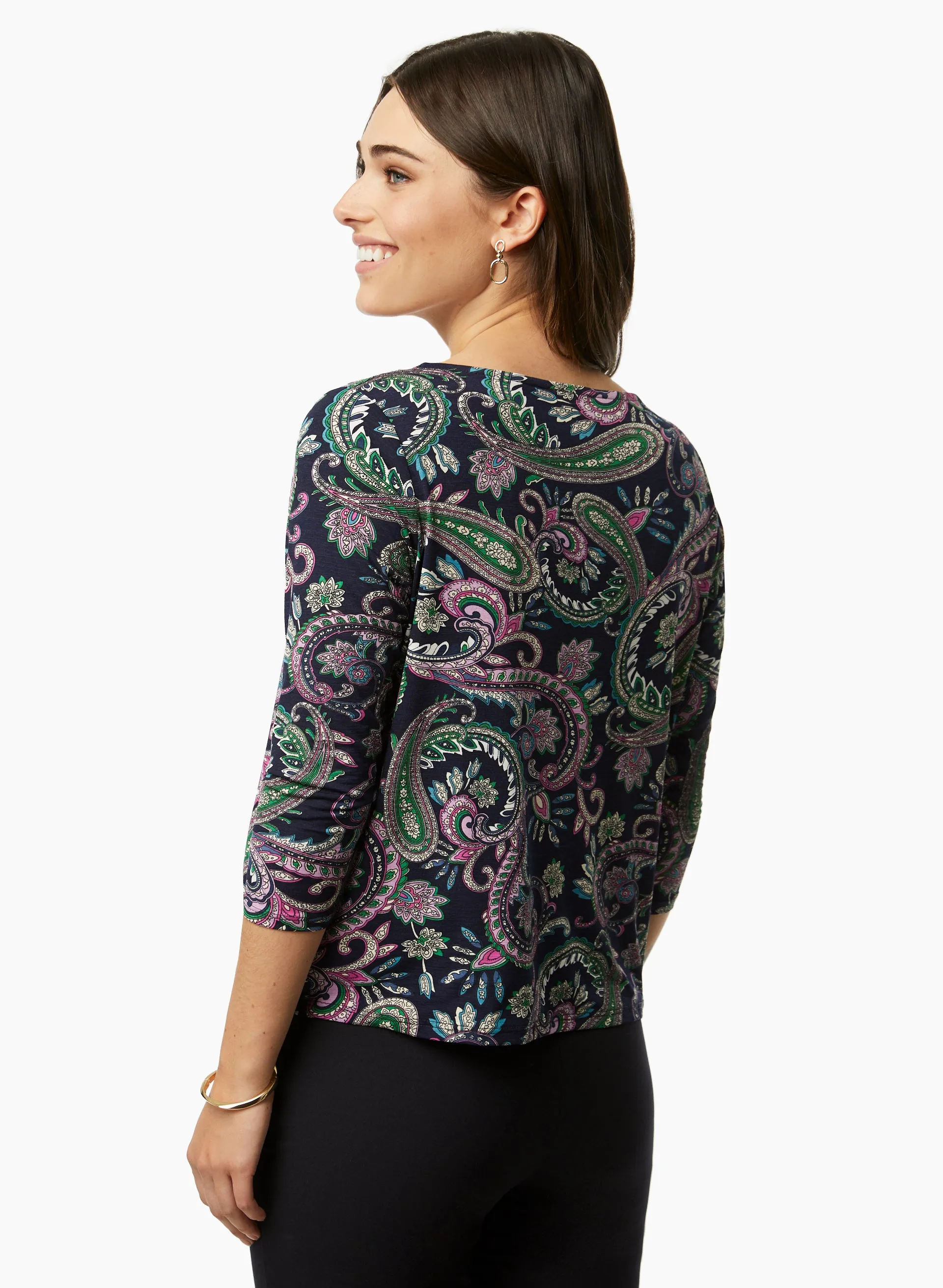 Paisley Print Top sold by Laura product image thumbnail 3