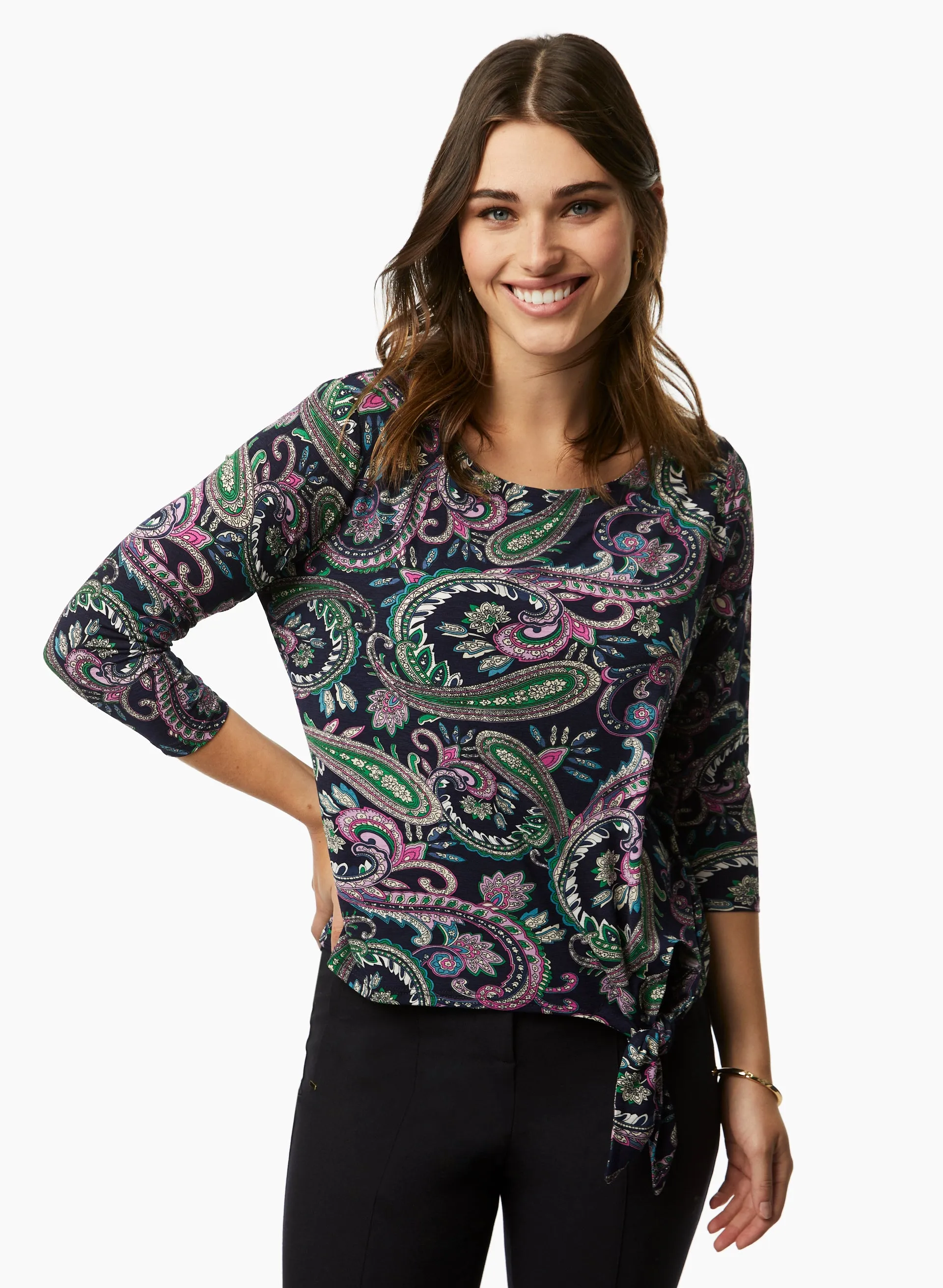 Paisley Print Top sold by Laura