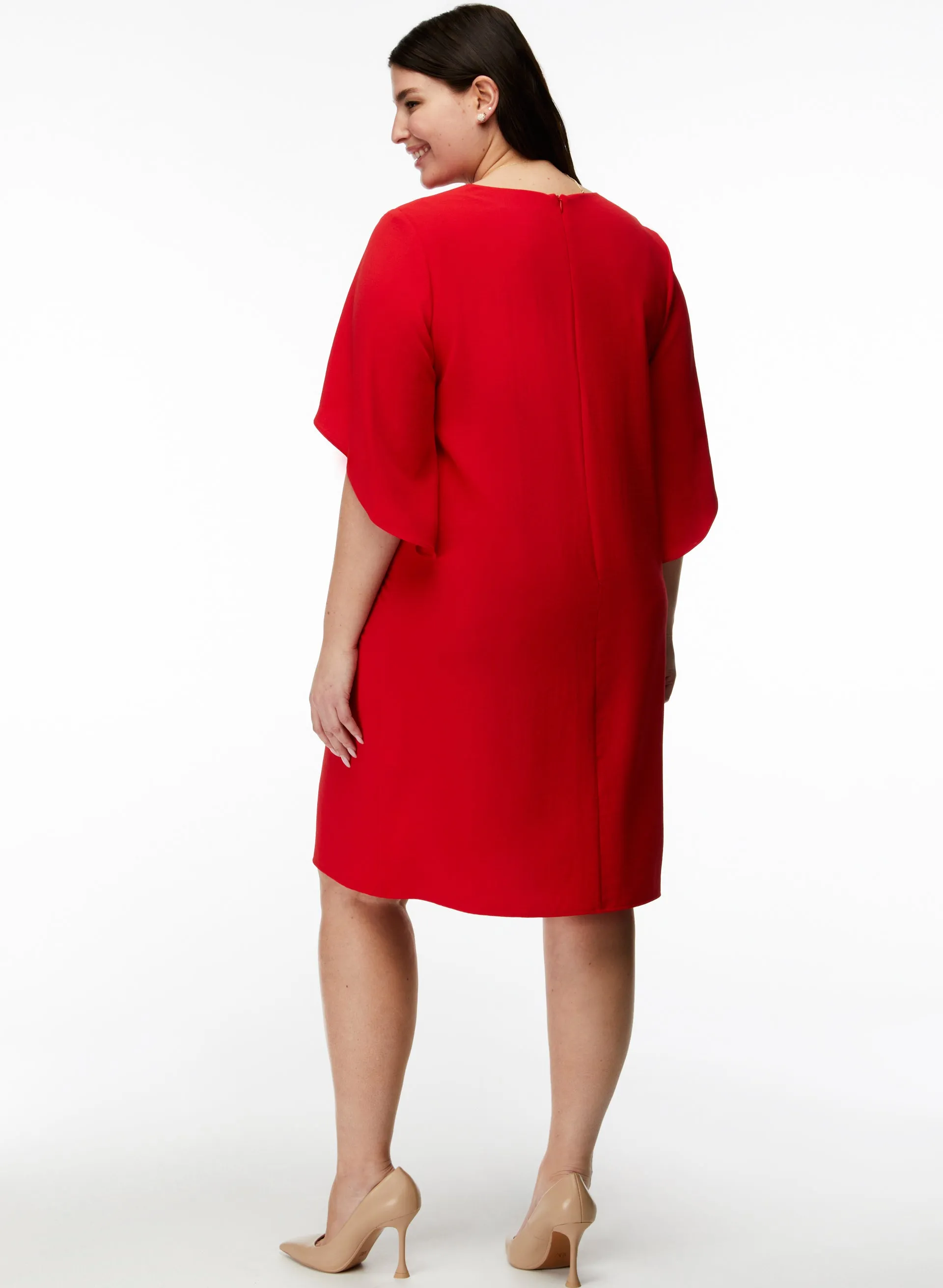 Joseph Ribkoff - Flutter Sleeve Dress sold by Laura product image thumbnail 2