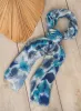 Abstract Floral Print Scarf sold by Laura