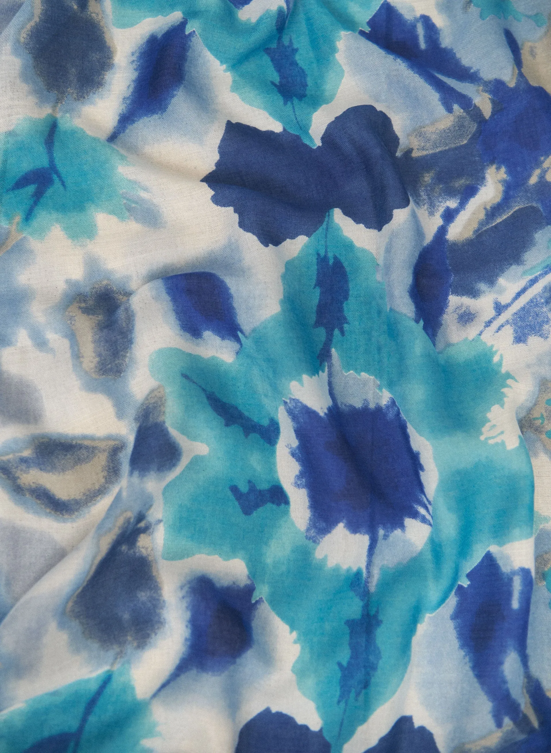 Abstract Floral Print Scarf sold by Laura product image thumbnail 2