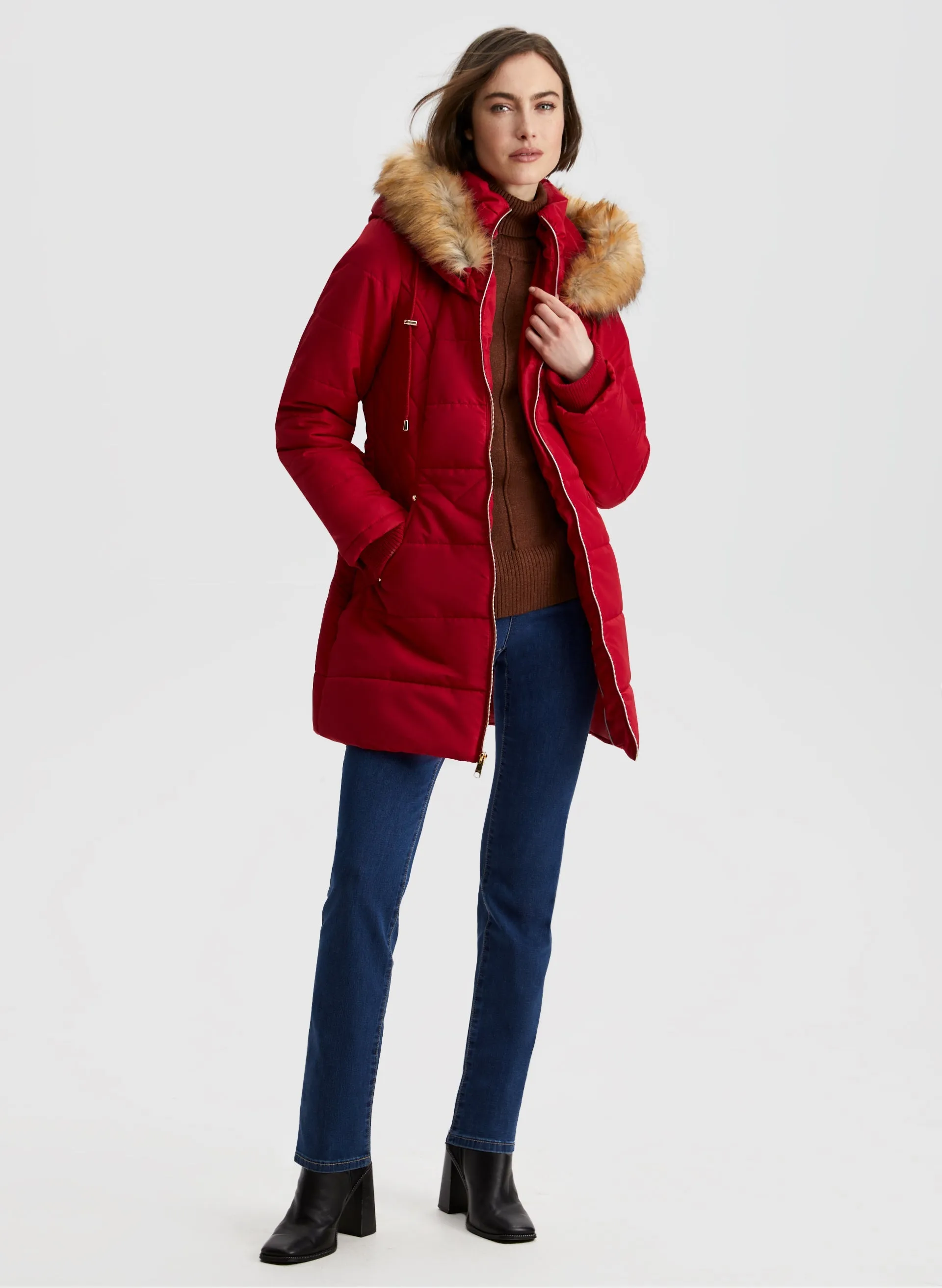 Vegan Down Quilted Coat sold by Laura product image thumbnail 3