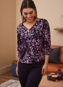 Floral Print Top sold by Laura