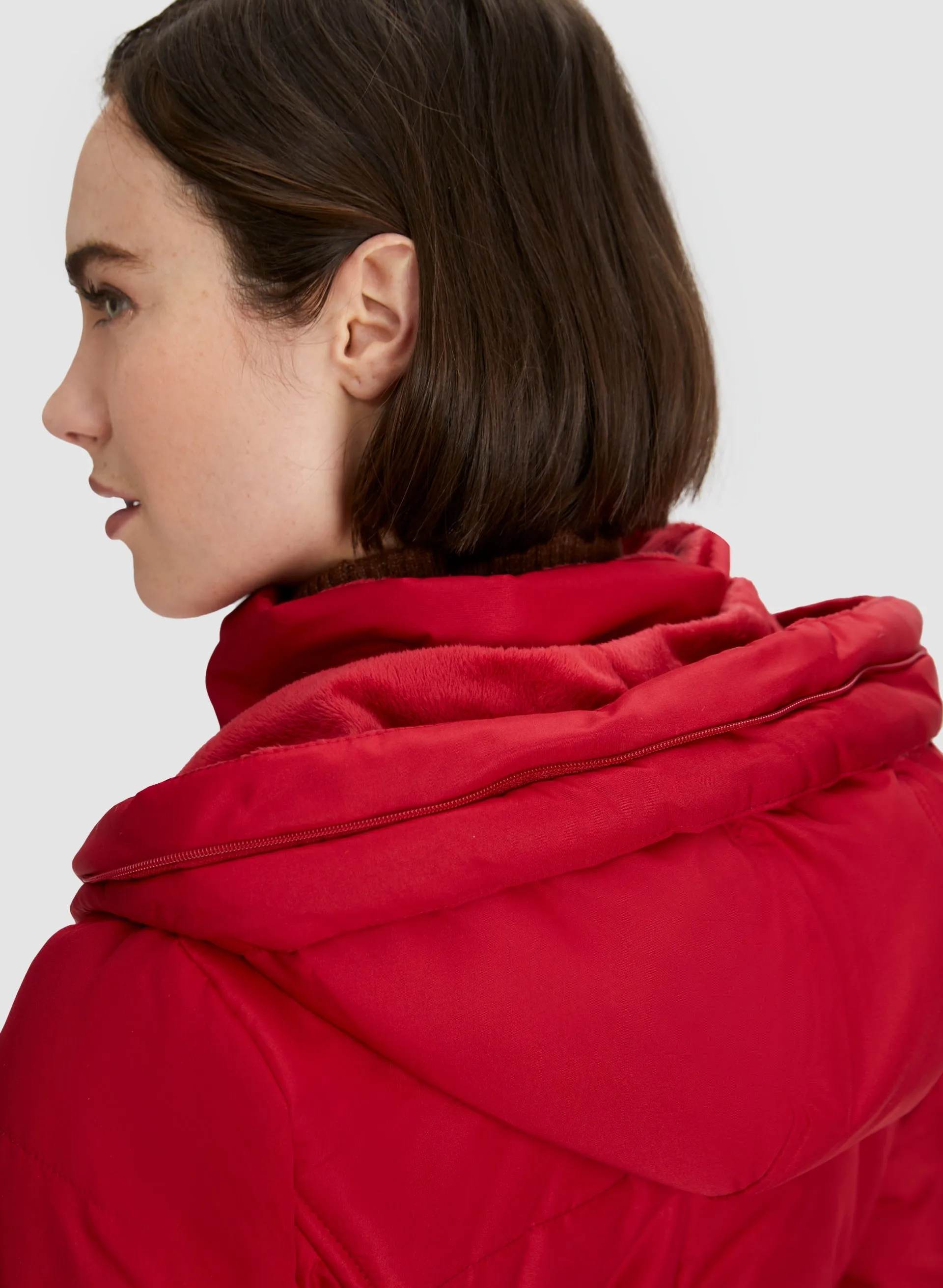 Vegan Down Quilted Coat sold by Laura product image thumbnail 5