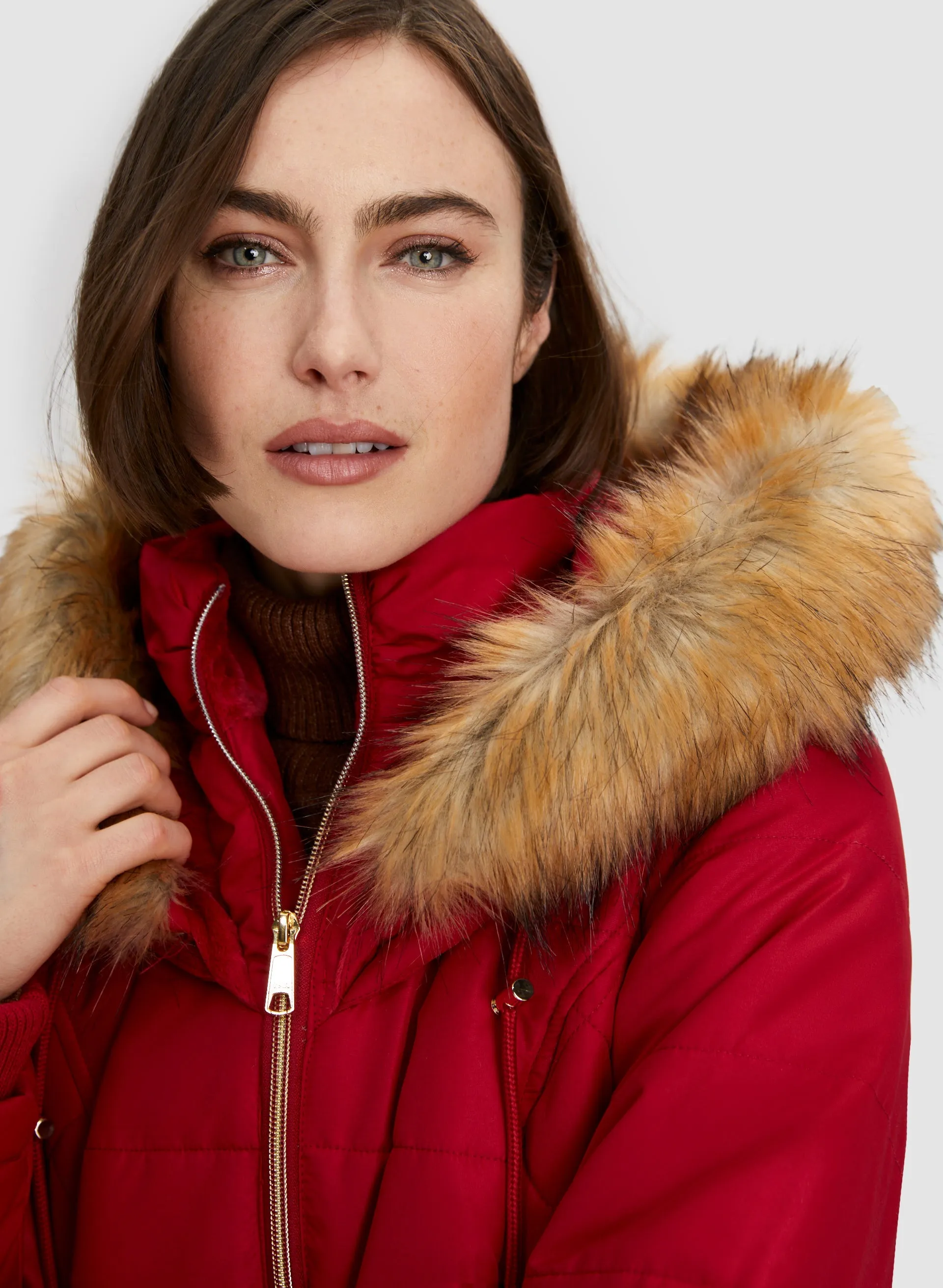 Vegan Down Quilted Coat sold by Laura product image thumbnail 4