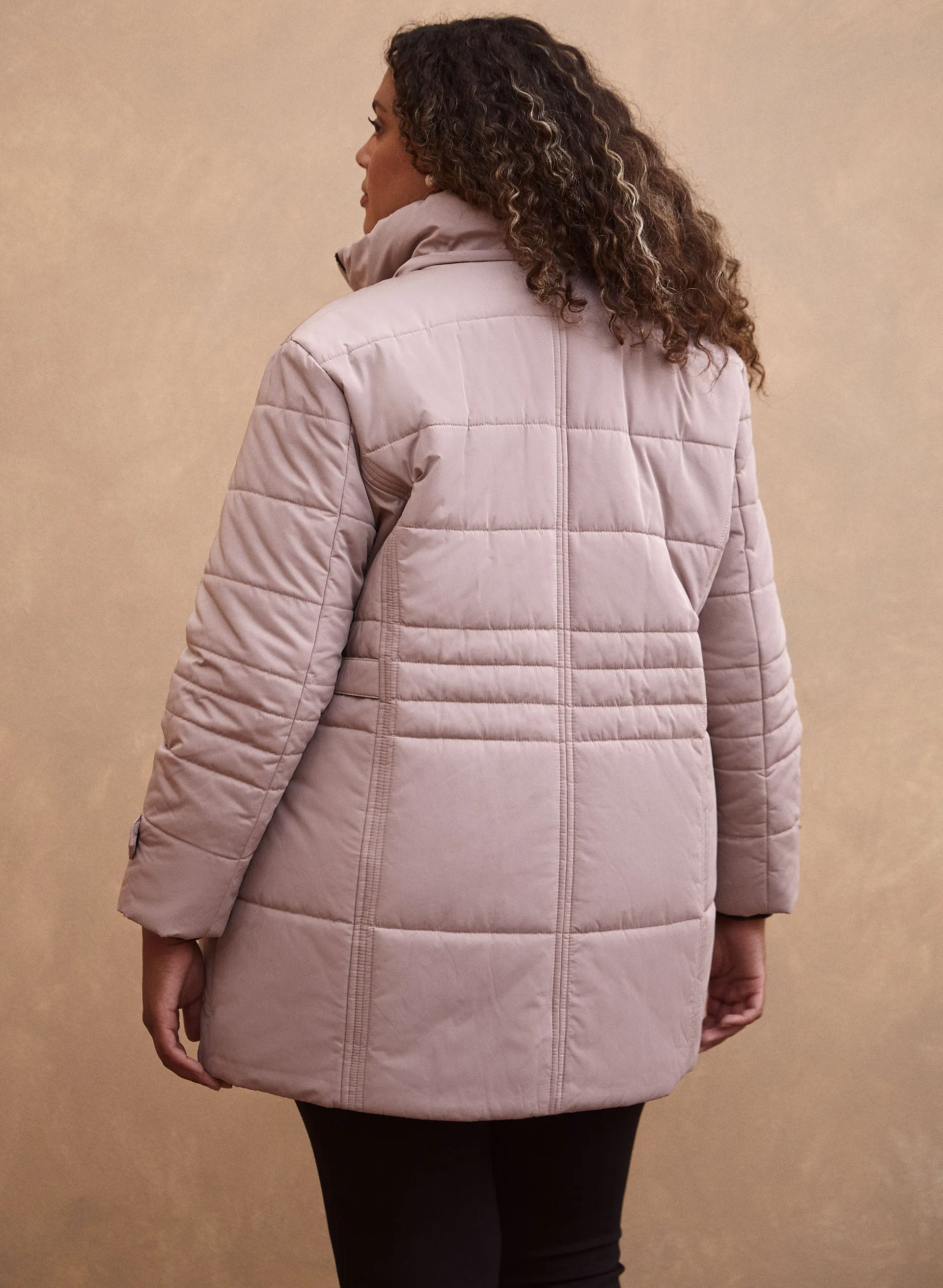 Quilted Vegan Down Coat sold by Laura product image thumbnail 2
