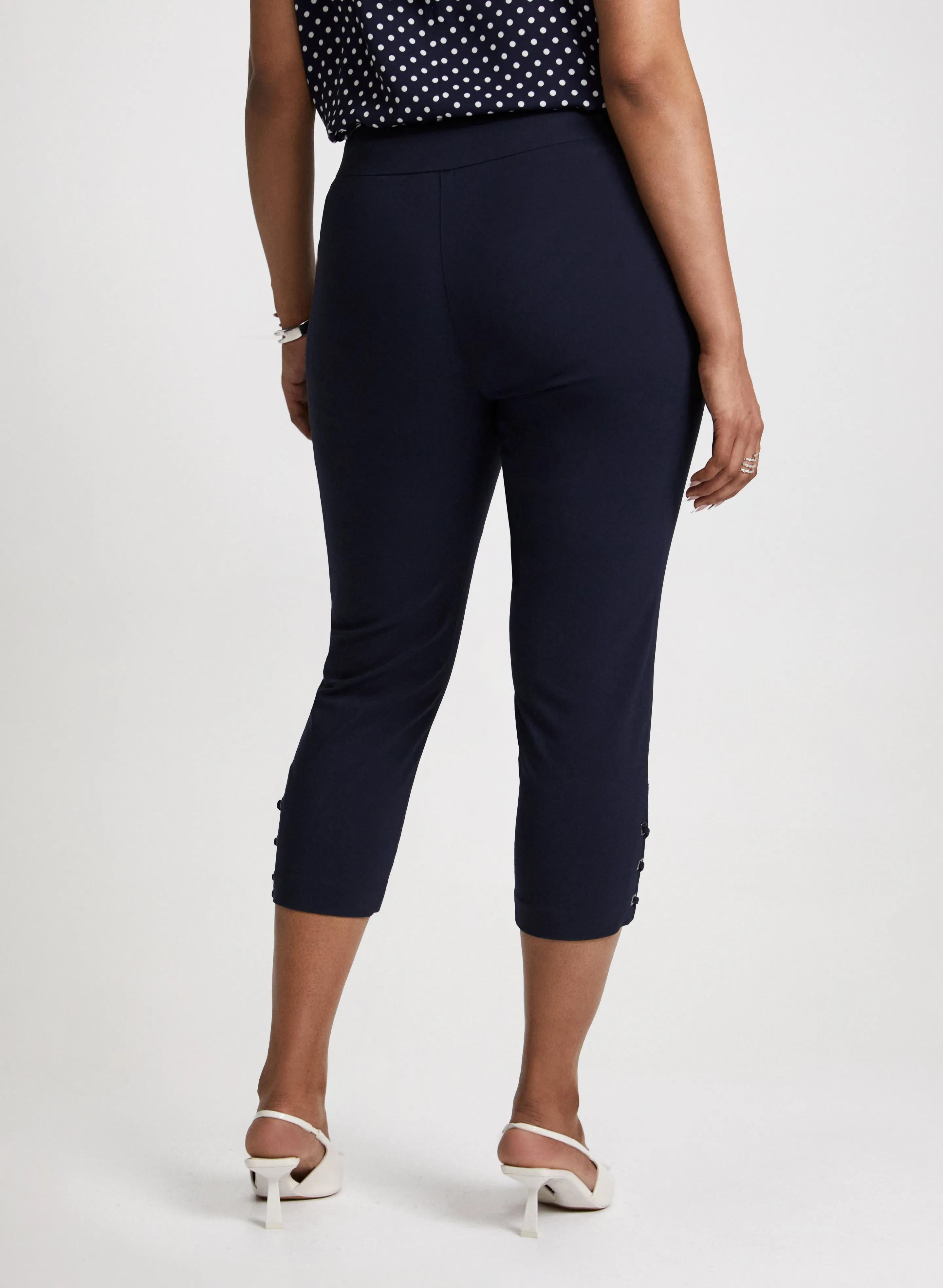 Pull-On Bengaline Capris sold by Laura product image thumbnail 2