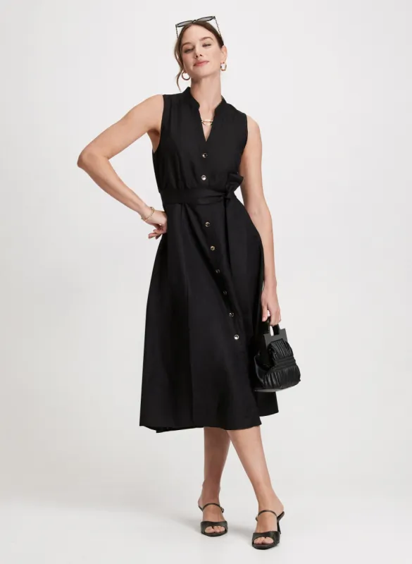 Linen Midi Dress sold by Laura