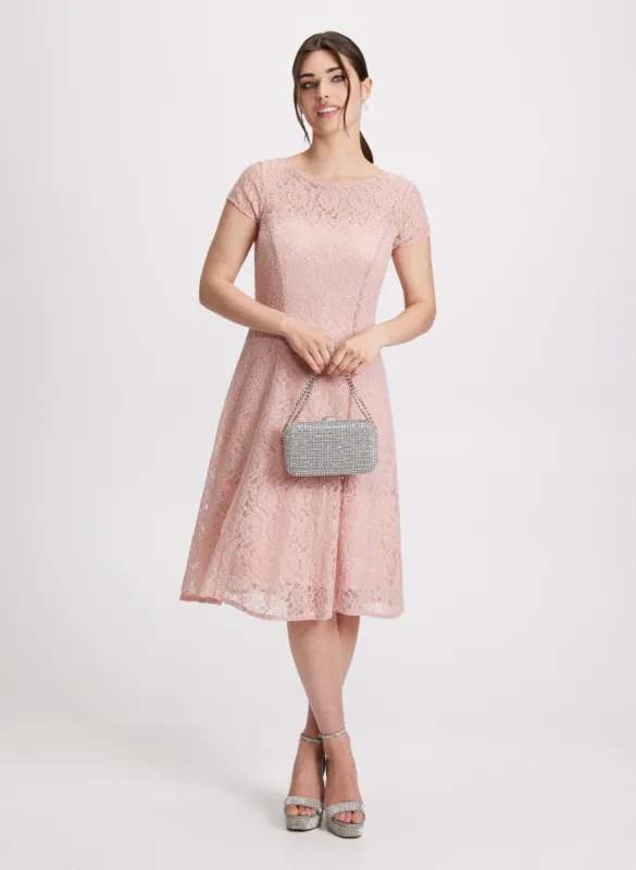 Lace Detail Dress sold by Laura