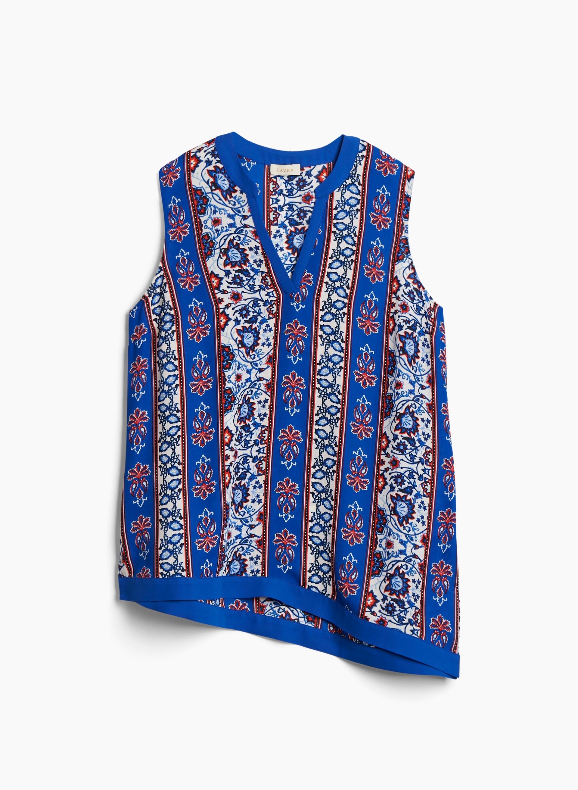 Floral Print Tunic Blouse sold by Laura product image thumbnail 5